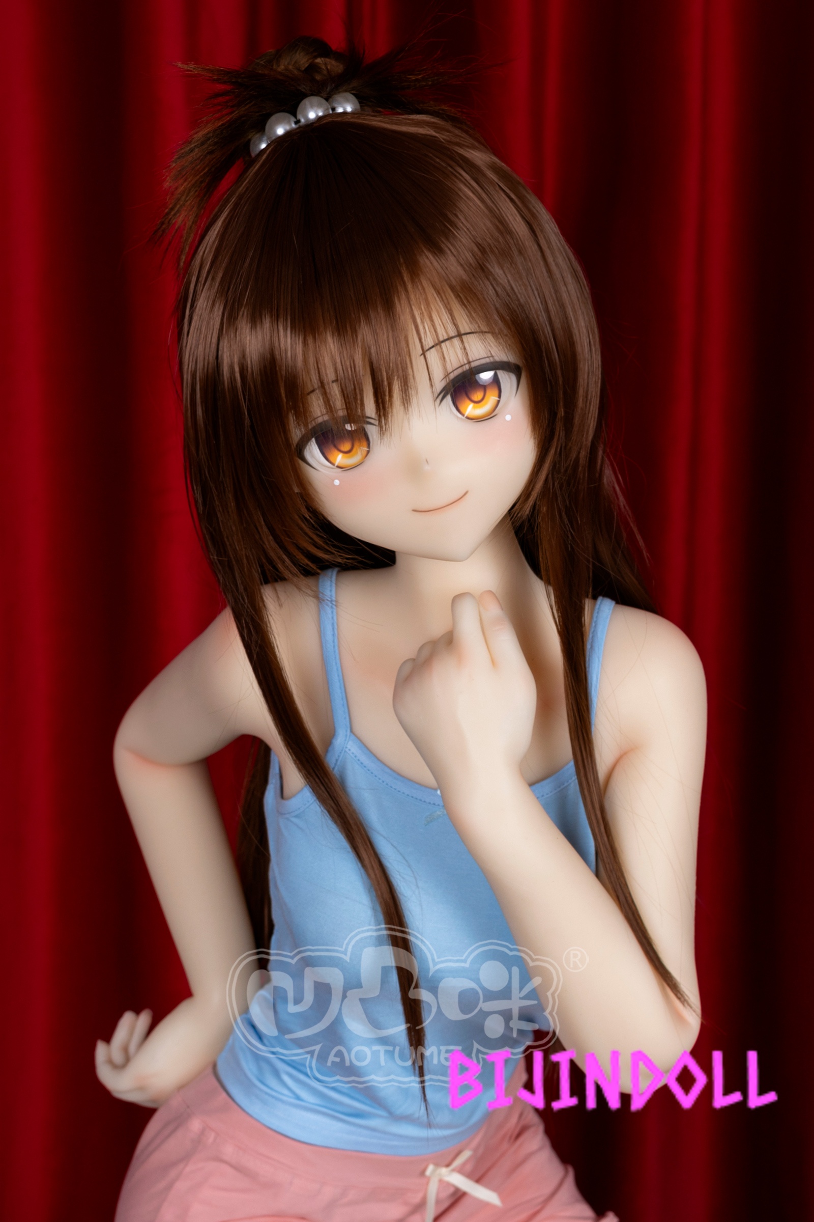 Aotumedoll Yuuki Mikan #127 145cm B-cup Silicone Beautiful Girl Sex Doll Cute Cosplay Love Doll To Love-Ru