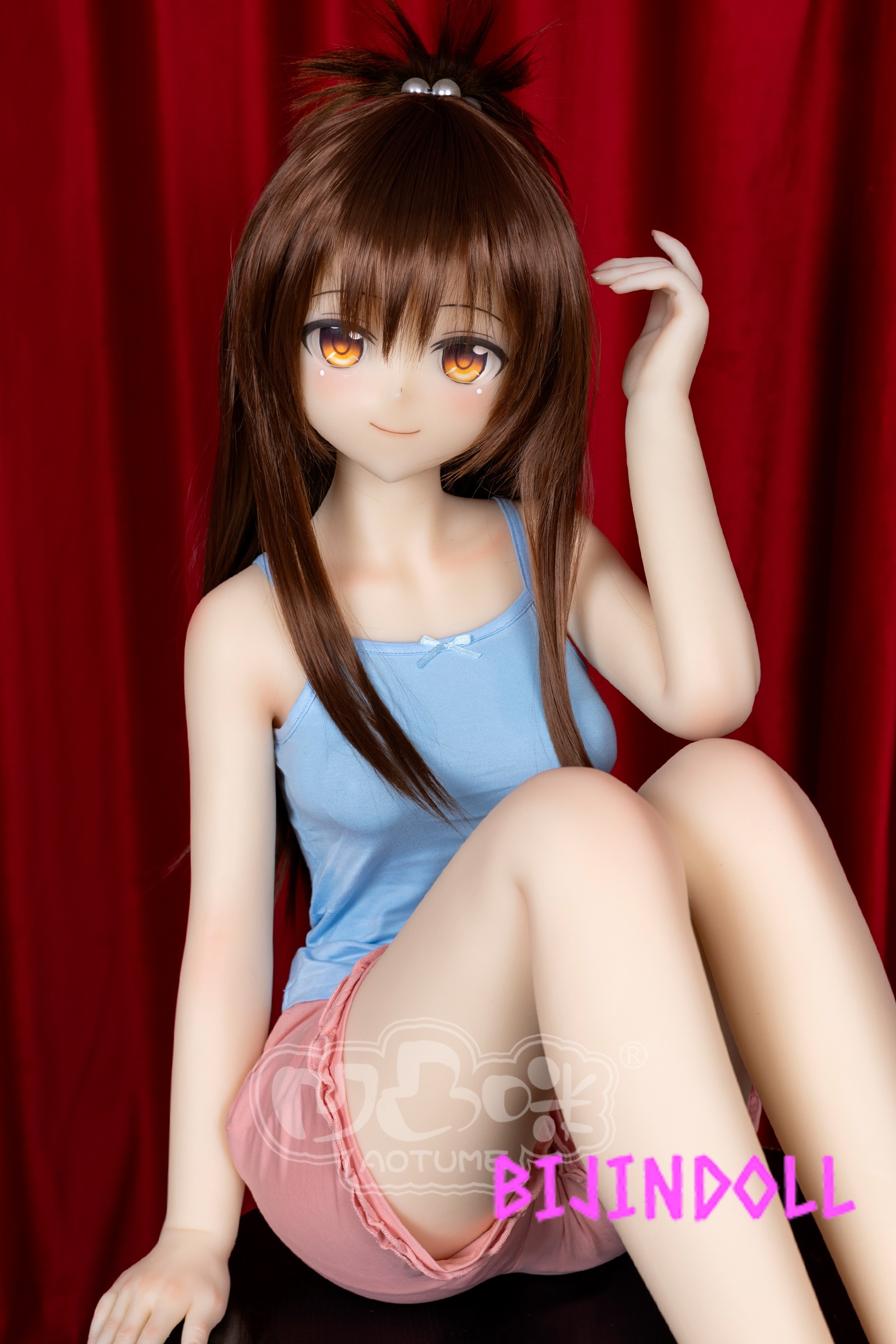 Aotumedoll Yuuki Mikan #127 145cm B-cup Silicone Beautiful Girl Sex Doll Cute Cosplay Love Doll To Love-Ru