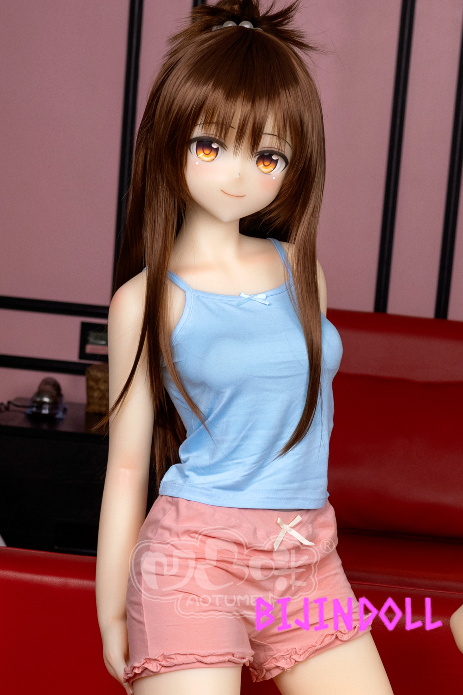 Aotumedoll Yuuki Mikan #127 145cm B-cup Silicone Beautiful Girl Sex Doll Cute Cosplay Love Doll To Love-Ru