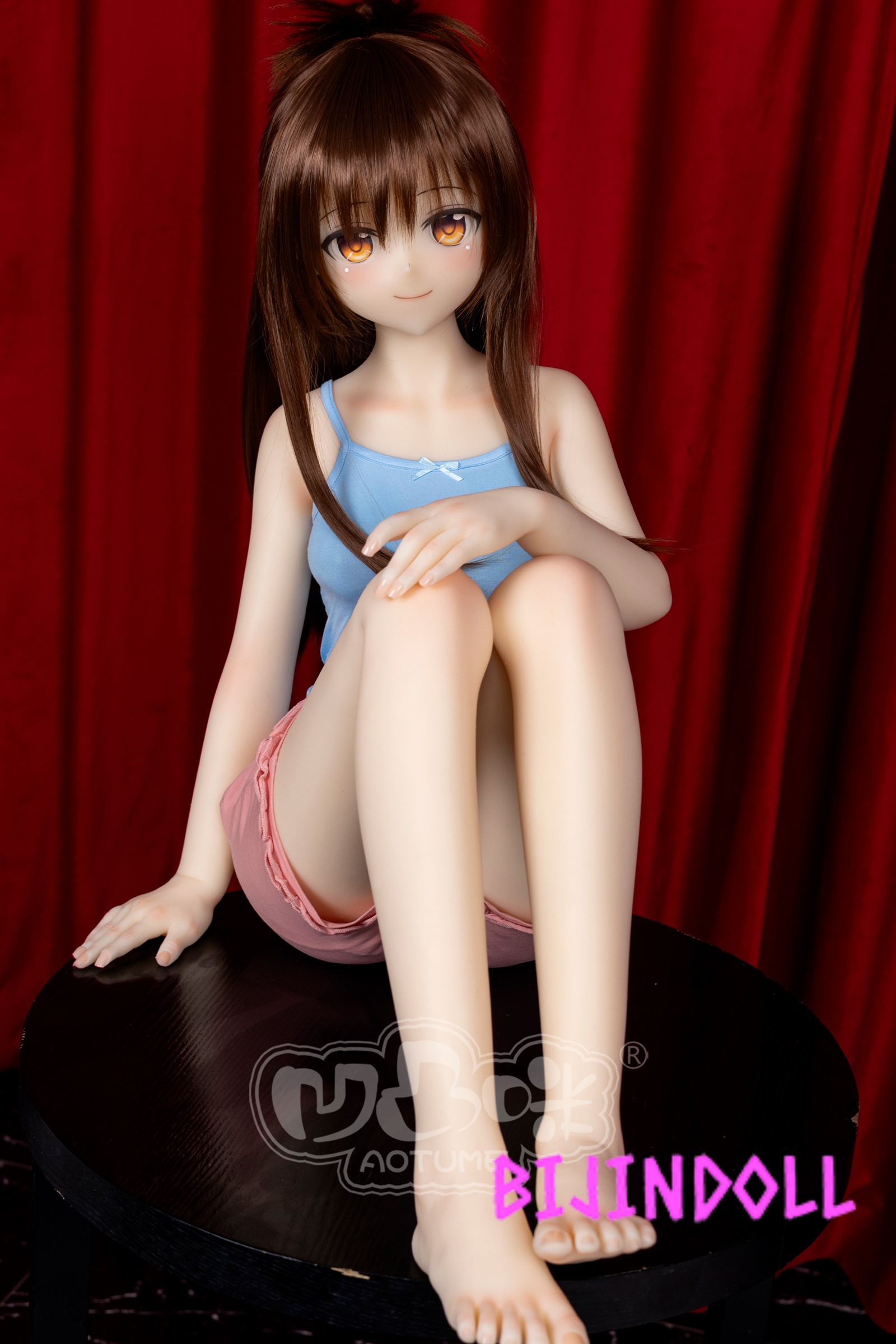 Aotumedoll Yuuki Mikan #127 145cm B-cup Silicone Beautiful Girl Sex Doll Cute Cosplay Love Doll To Love-Ru