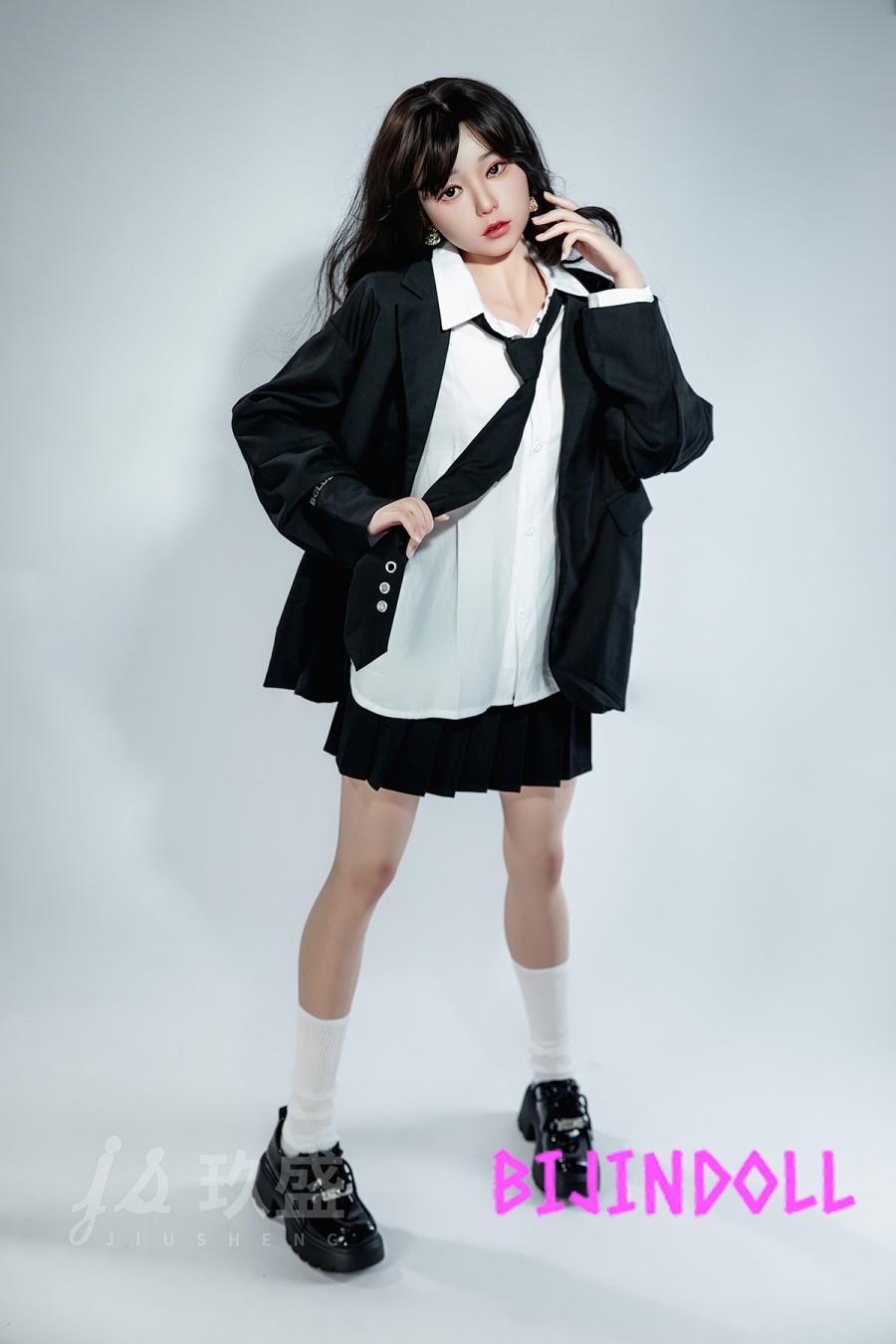 Jiusheng Doll Yume #38 149cm B-cup Silicone Realistic Skin Texture Lovedoll OL Style Sex Dolls