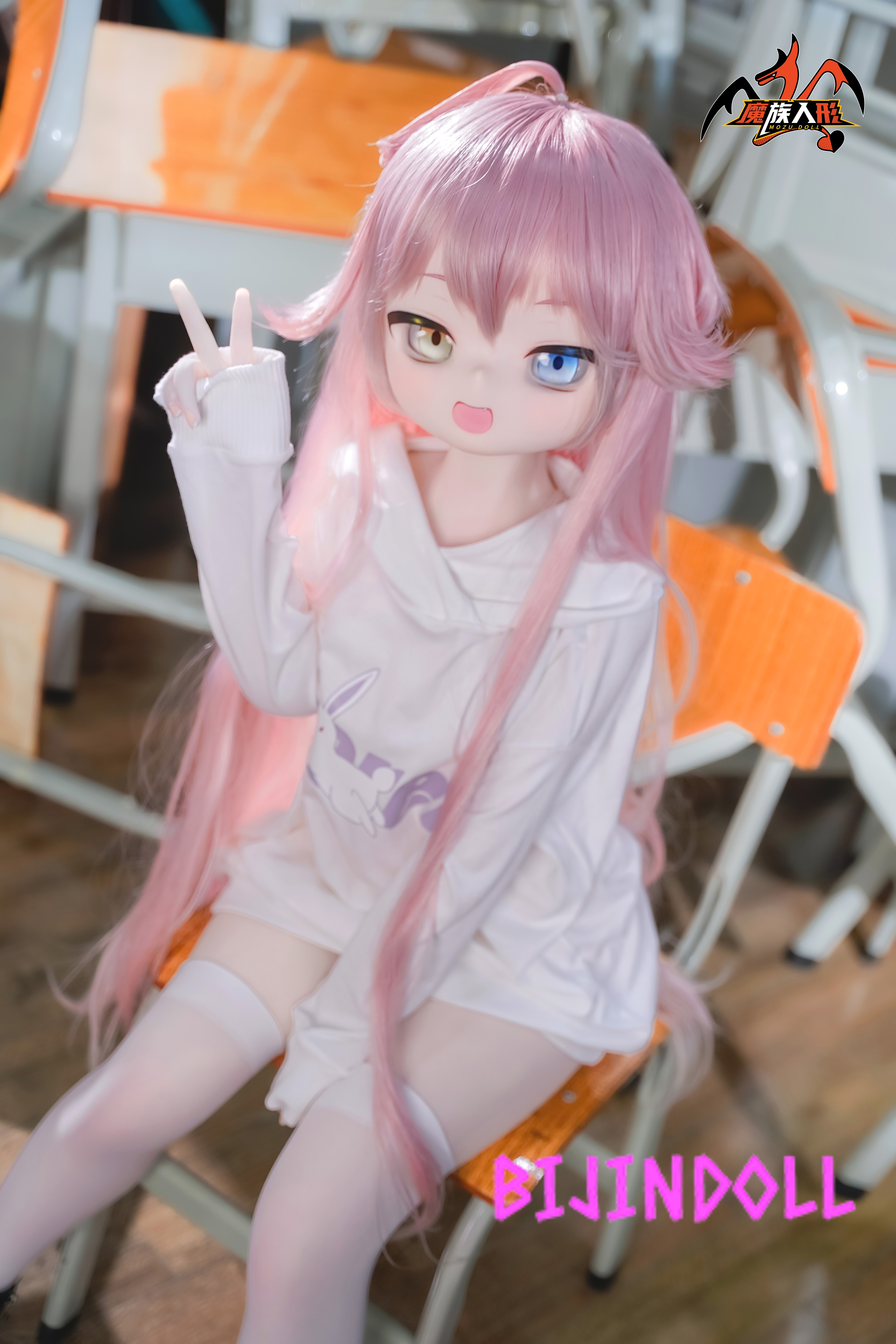 MOZUDOLL Seiya Vinyl Head + TPE Body Cute Anime Love Doll