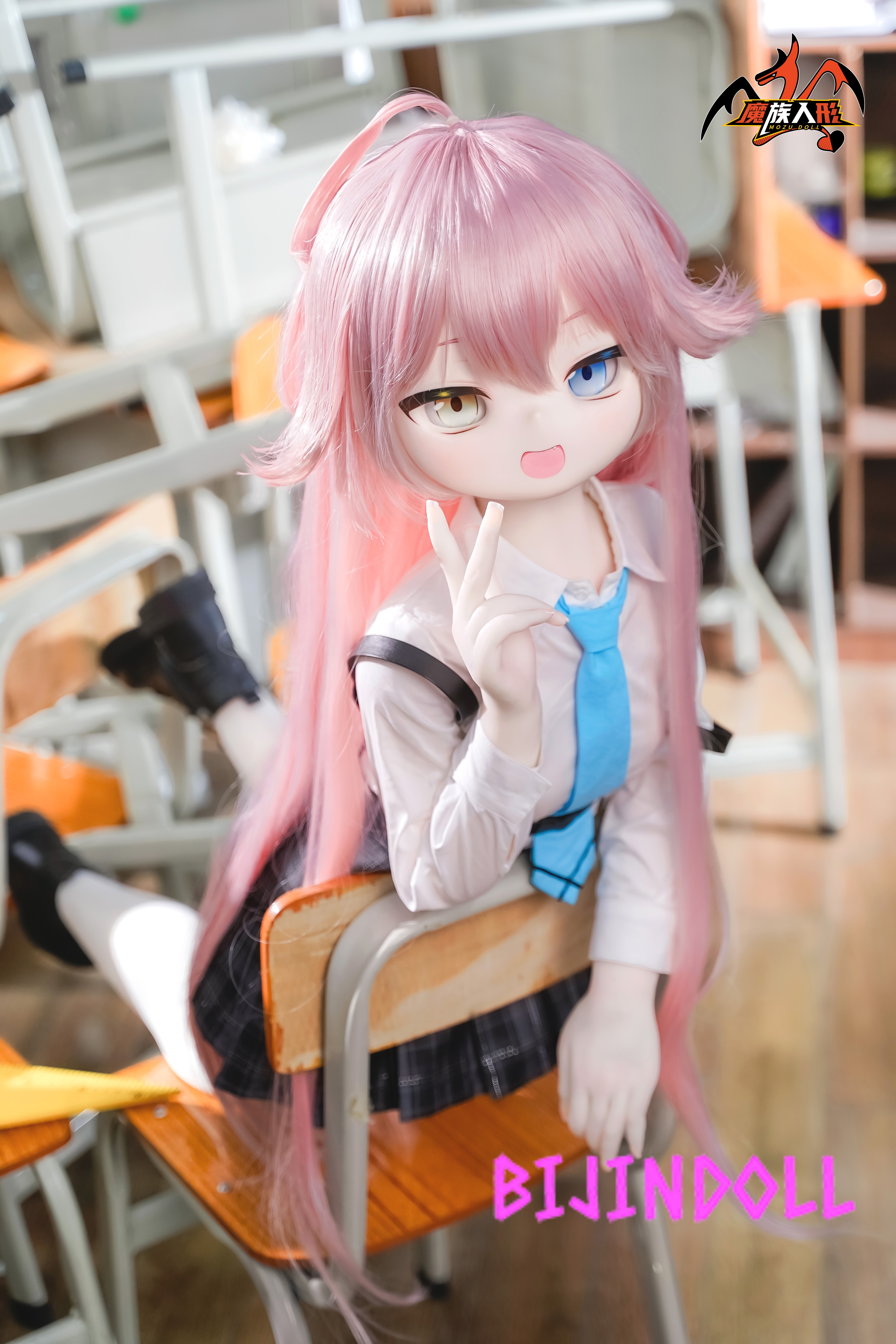 MOZUDOLL Seiya Vinyl Head + TPE Body Cute Anime Cosplay Sex Doll