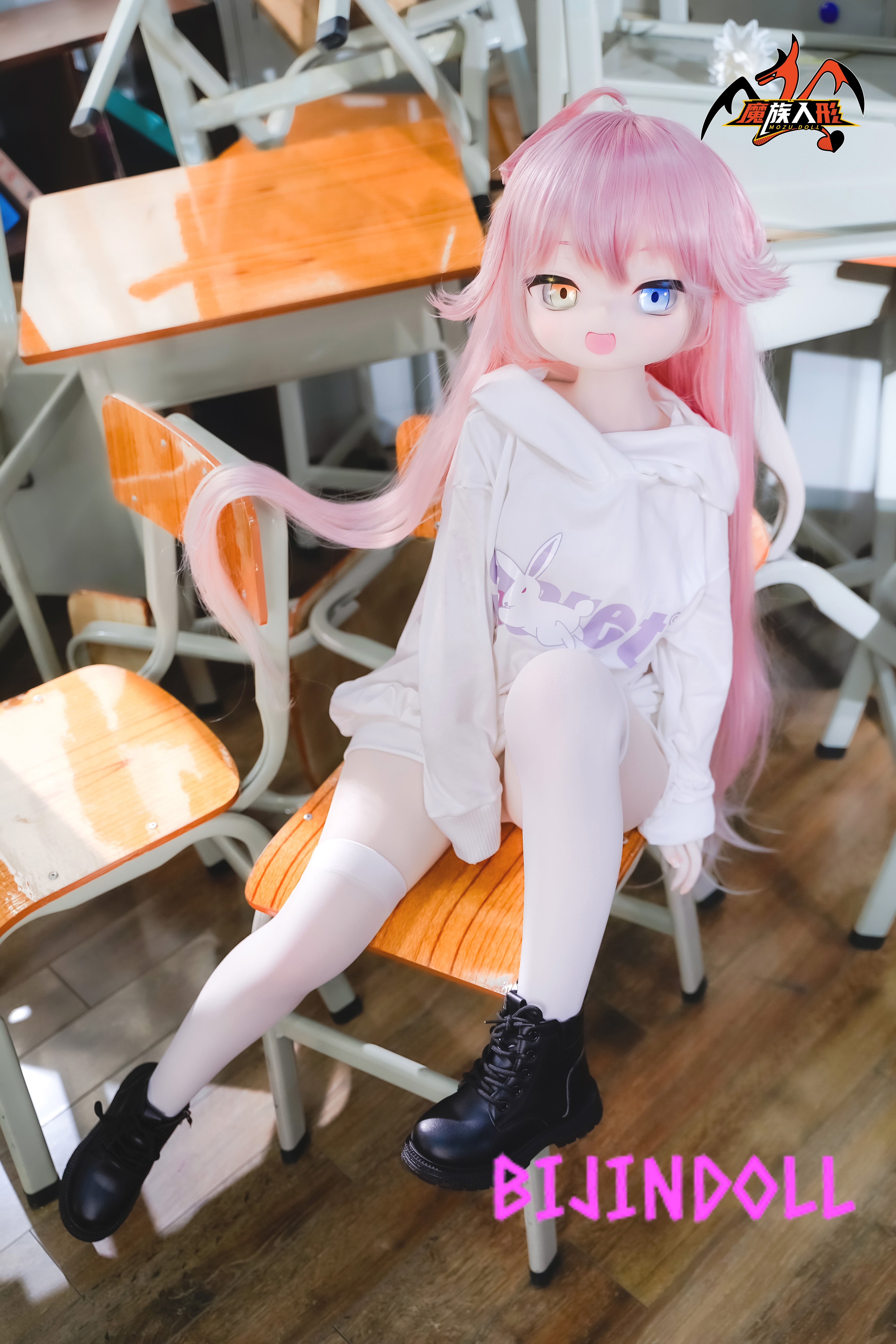 MOZUDOLL Seiya Vinyl Head + TPE Body Cute Anime Love Doll