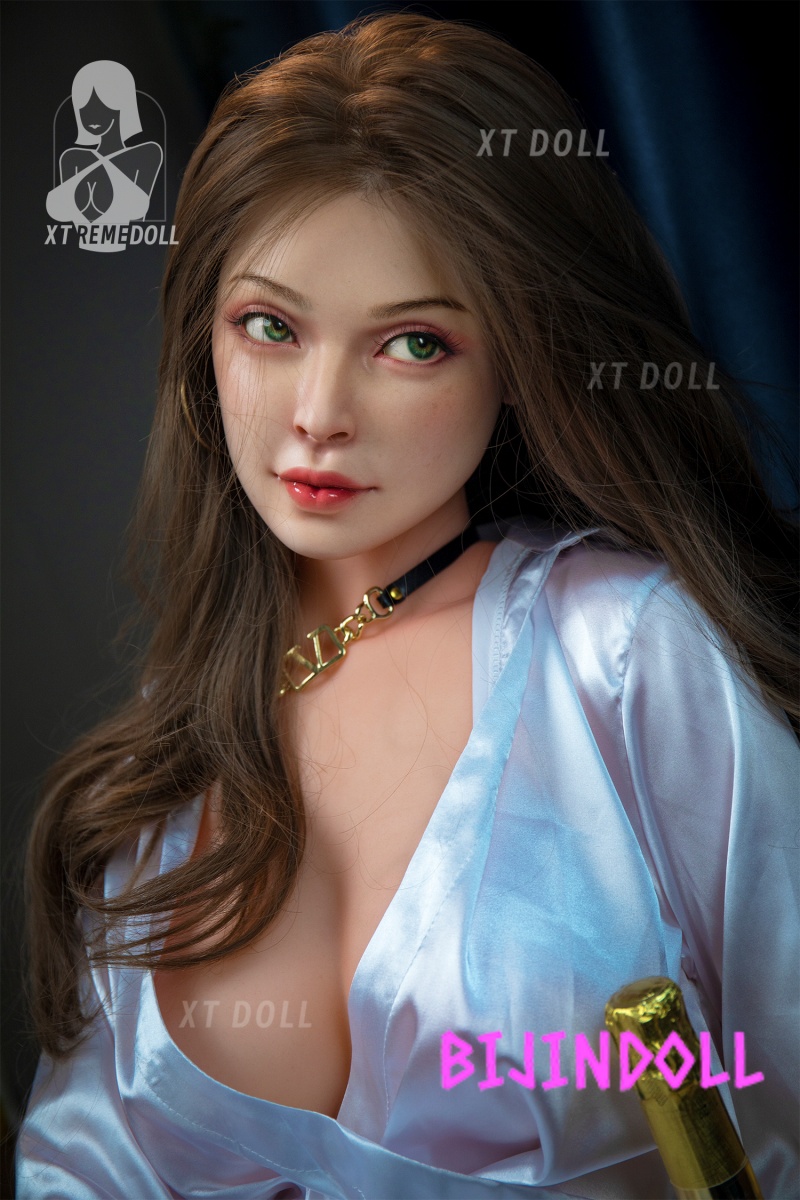 XTDOLL 168cm C-cup Silicone Head TPE Body Sex Doll Jennifer Head #XT-11-A