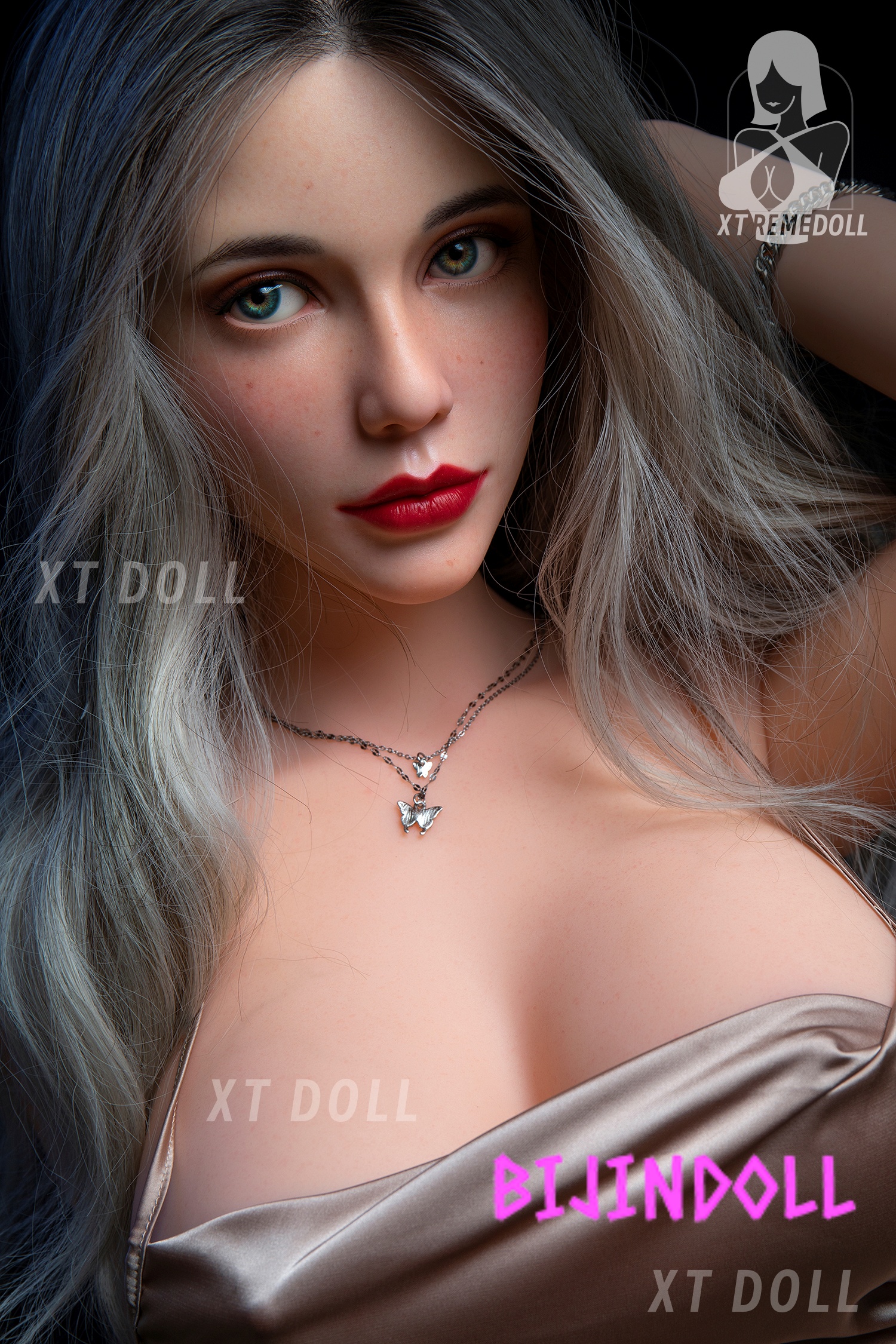 XTDOLL 158cm F-cup Silicone Head TPE Body Love Doll Mercat Head #XT-9-A Western