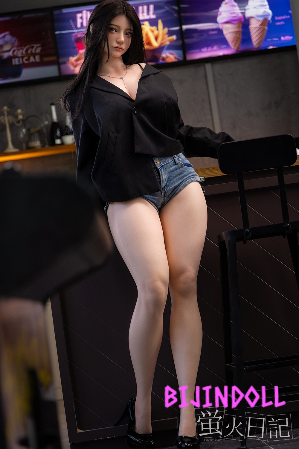 Firefly Diary 165cm C-cup Silicone Love Doll DuQing ROS Available Japanese