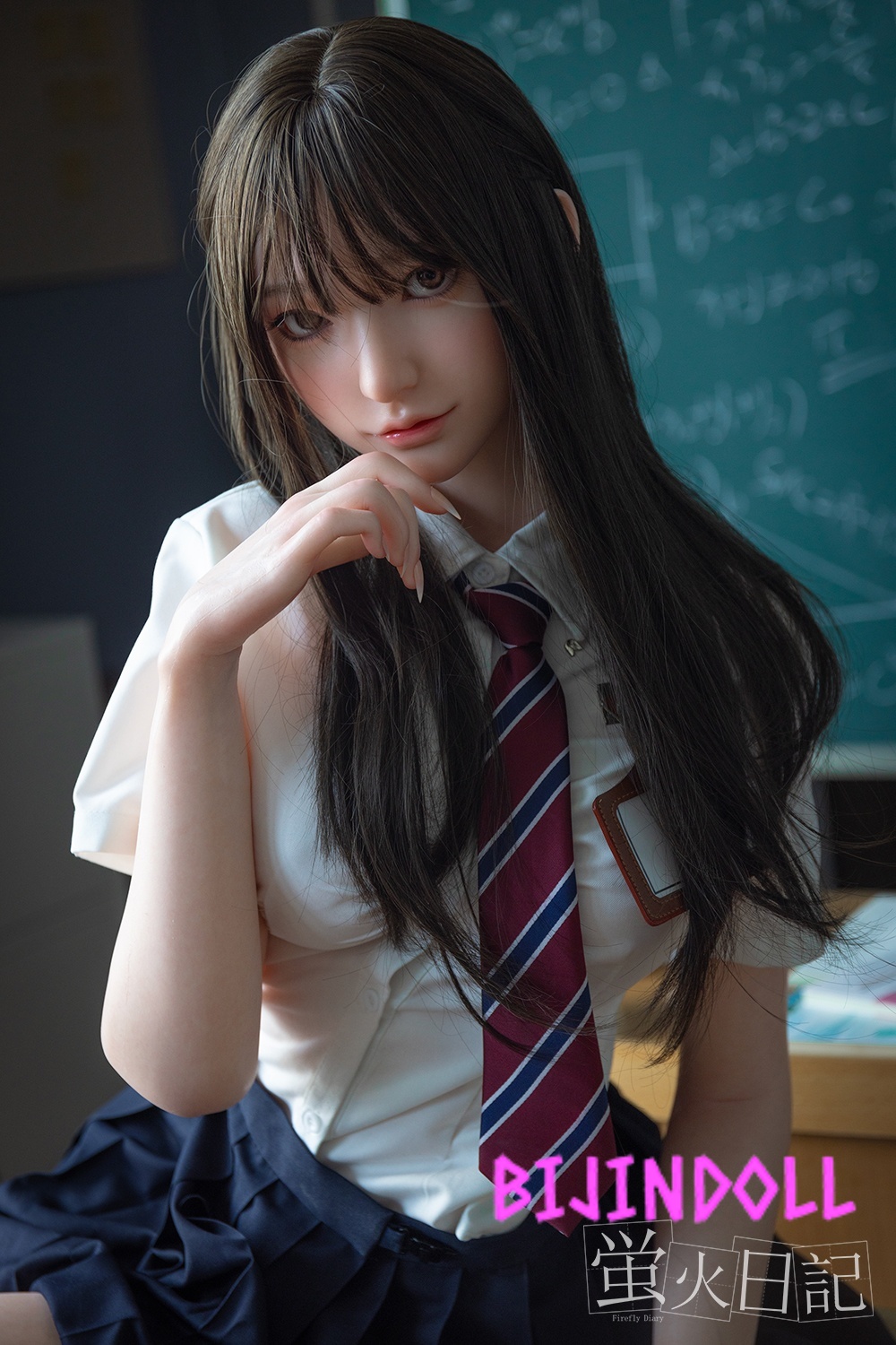 Firefly Diary 165cm C-cup Silicone Love Doll Lian ROS Available Uniform