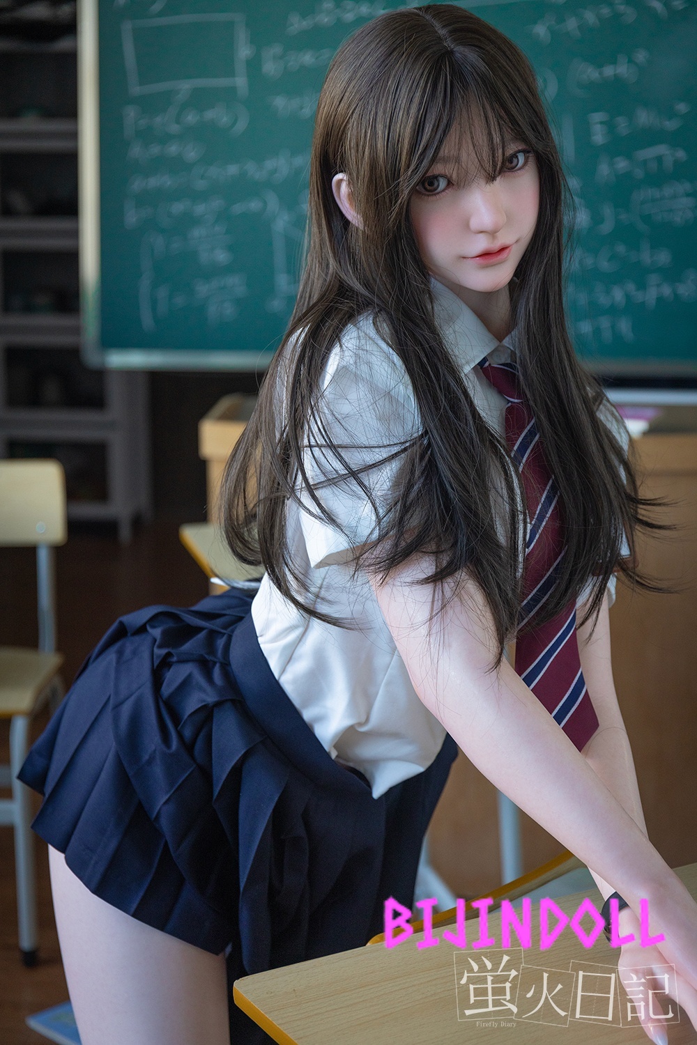 Firefly Diary 165cm C-cup Silicone Love Doll Lian ROS Available Uniform
