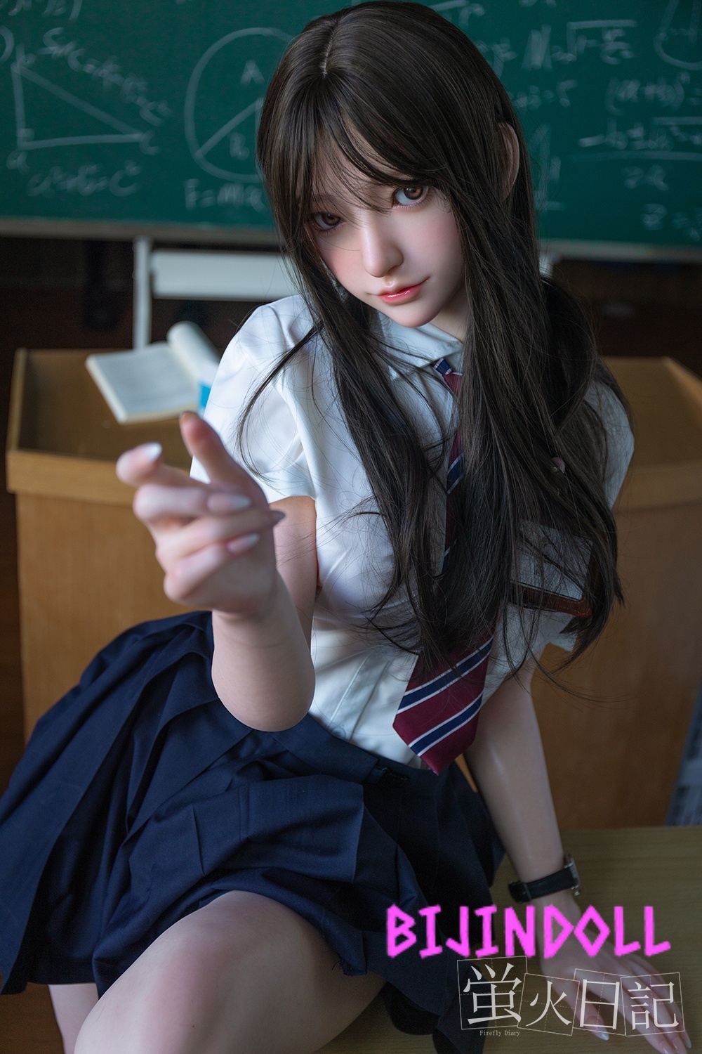 Firefly Diary 165cm C-cup Silicone Love Doll Lian ROS Available Uniform