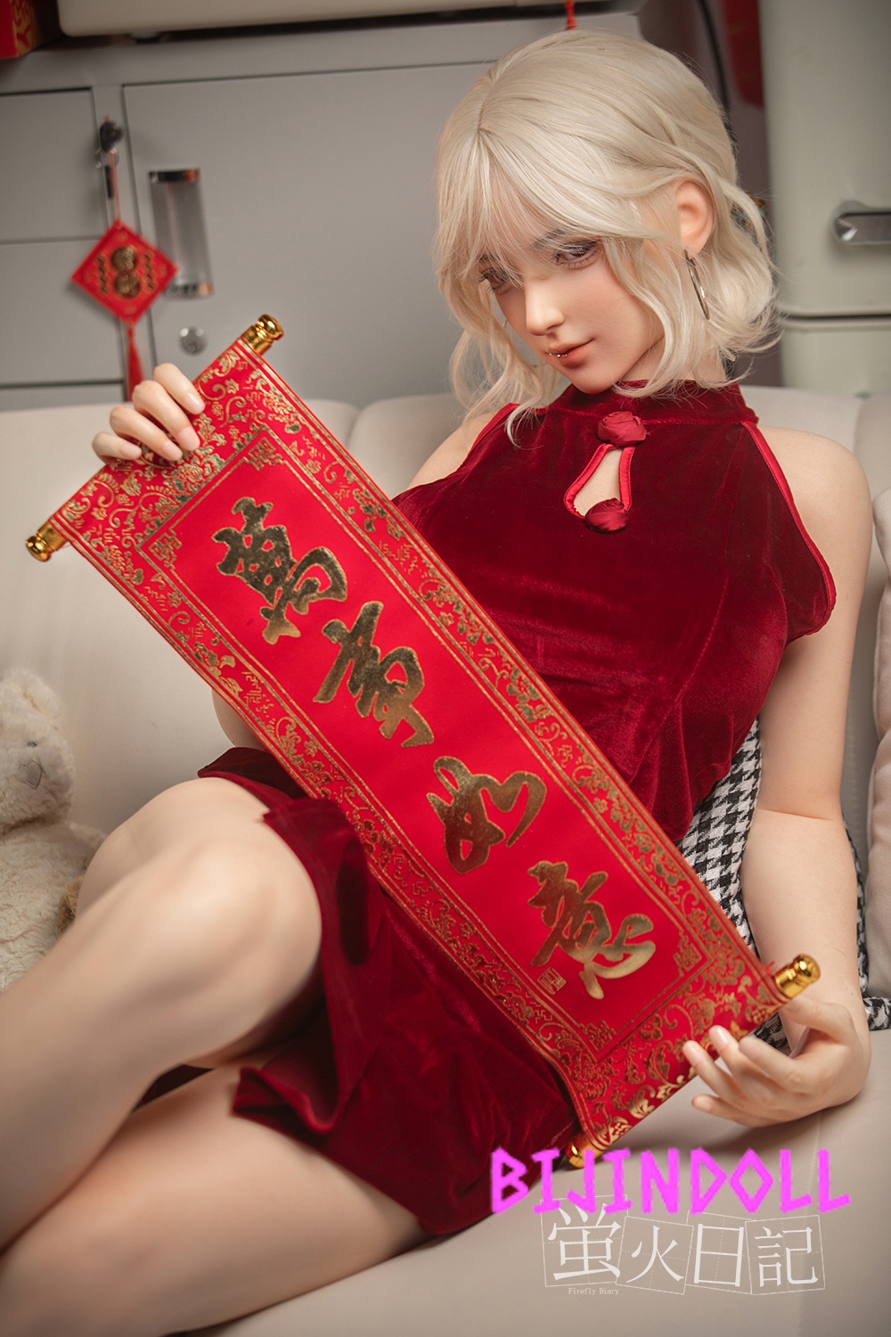 Firefly Diary 164cm G-cup Silicone Love Doll LingLong ROS Available Large Breasts