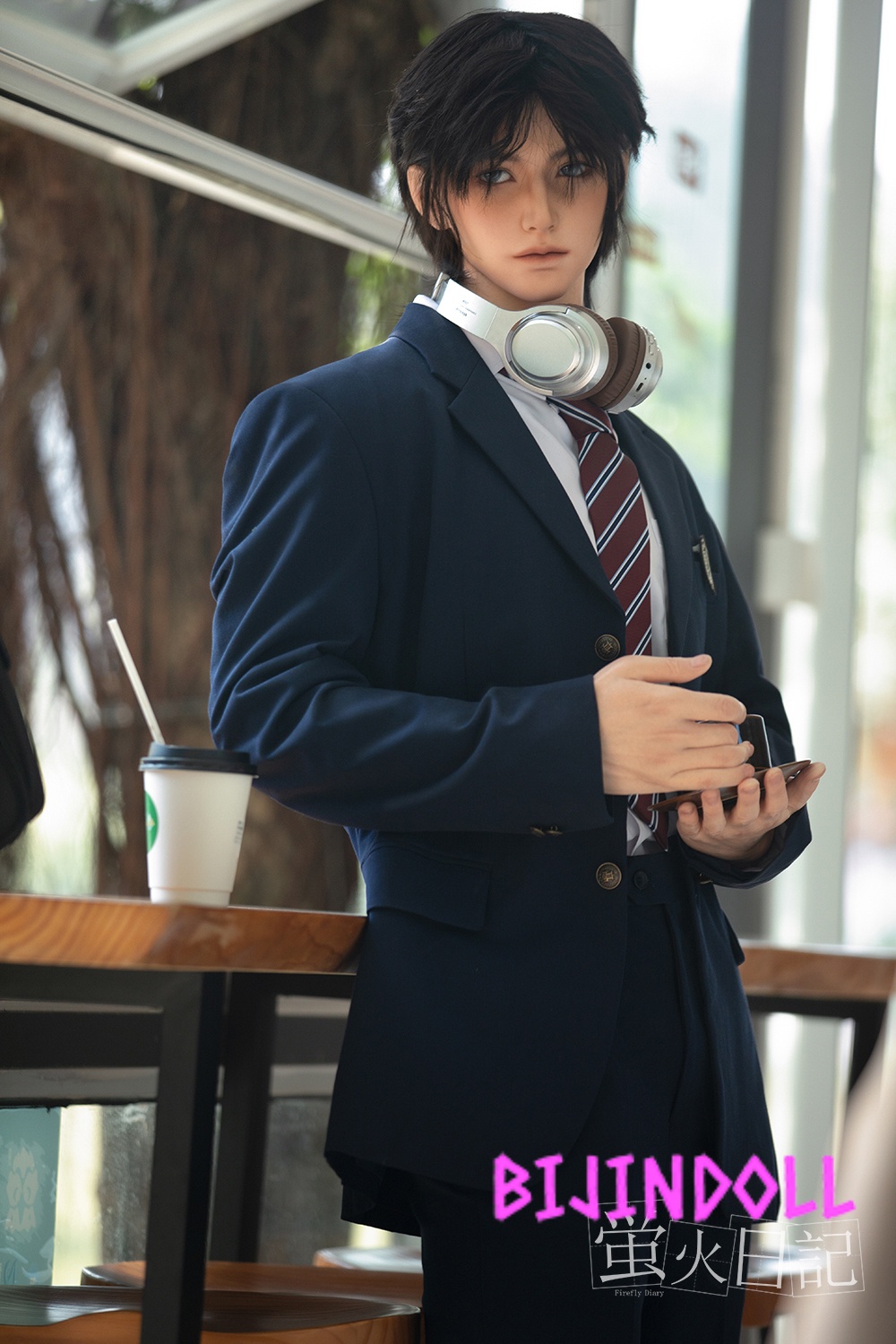 Firefly Diary 176cm Male Silicone Sex Doll JiangLing Uniform Handsome