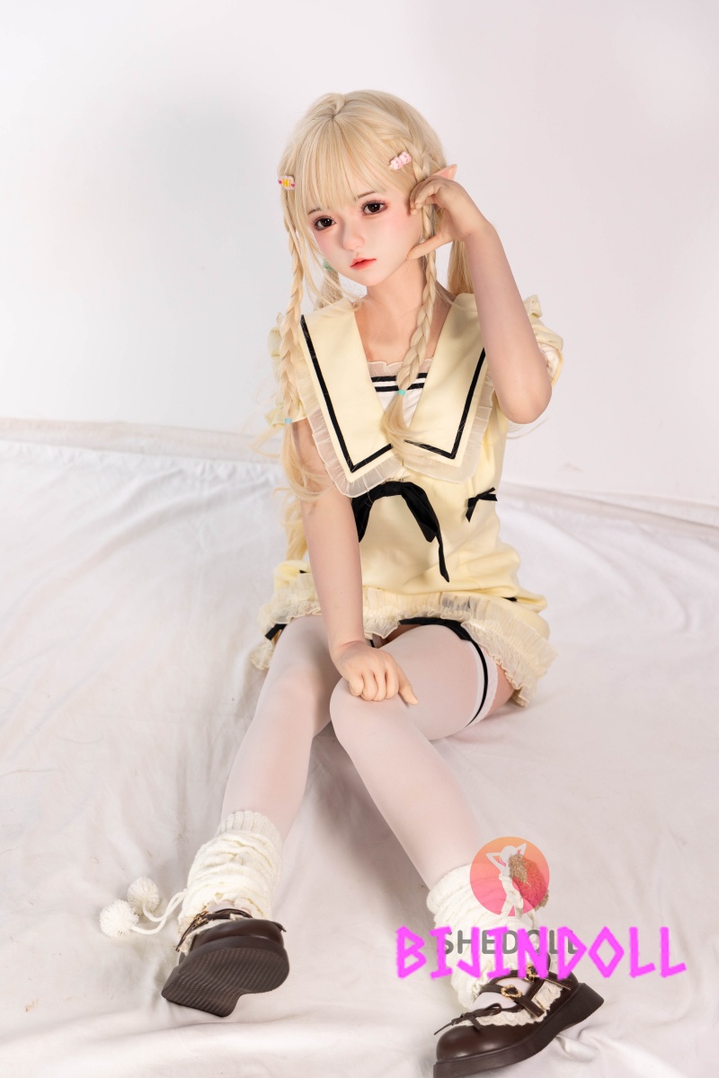 SHEDOLL 148cm D-cup Silicone Love Doll Irene Realistic Skin Texture Asian