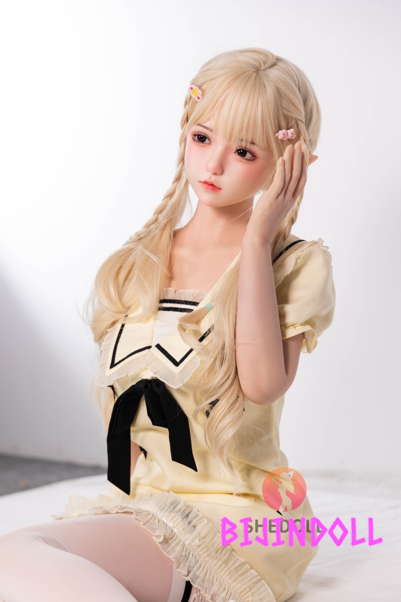 SHEDOLL 148cm D-cup Silicone Love Doll Irene Realistic Skin Texture Asian