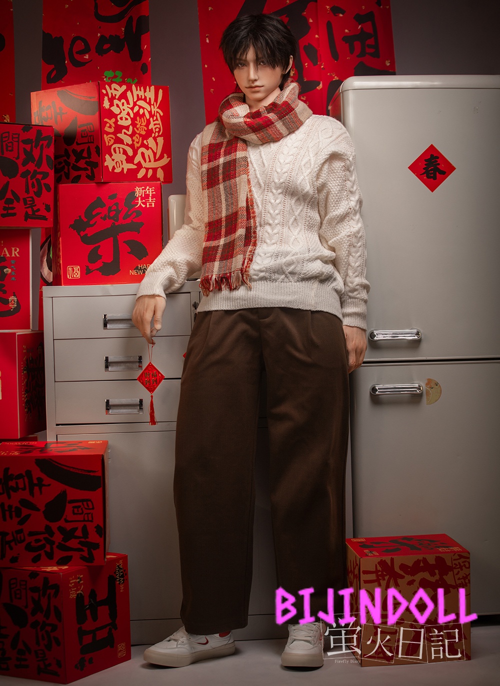 Firefly Diary 176cm Male Silicone Sex Doll JiangLing New Year Special Handsome