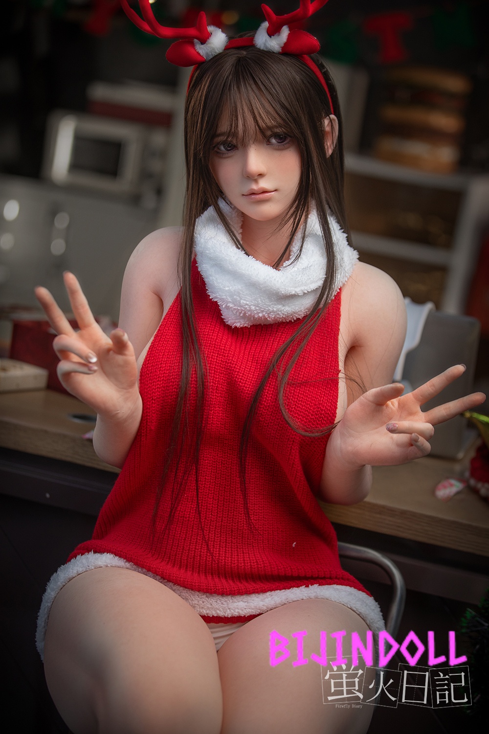 Firefly Diary 159cm E-cup Silicone Sex Doll LiuLi ROS Available Christmas