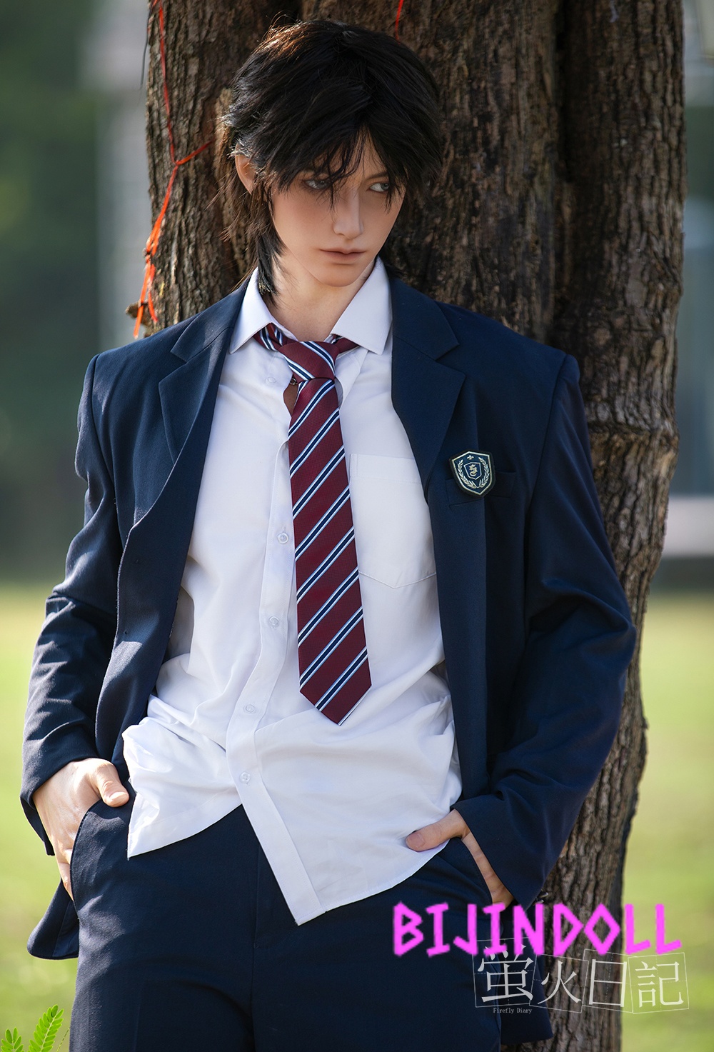 Firefly Diary 176cm Male Silicone Sex Doll JiangLing Uniform Handsome