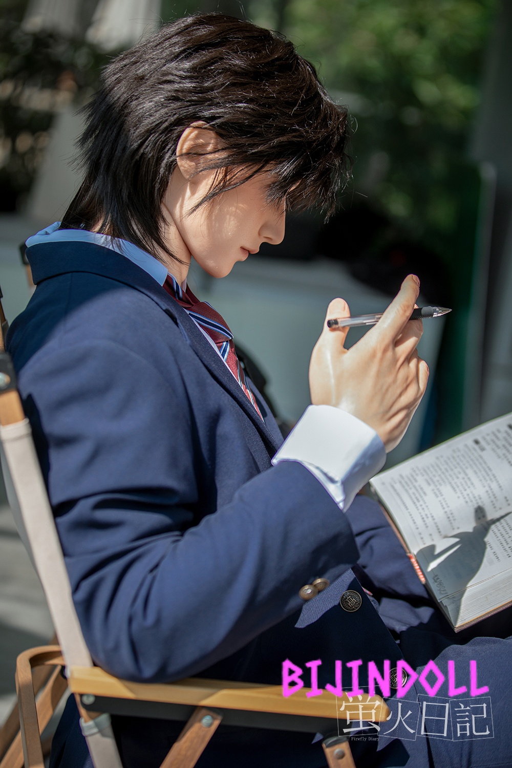 Firefly Diary 176cm Male Silicone Sex Doll JiangLing Uniform Handsome