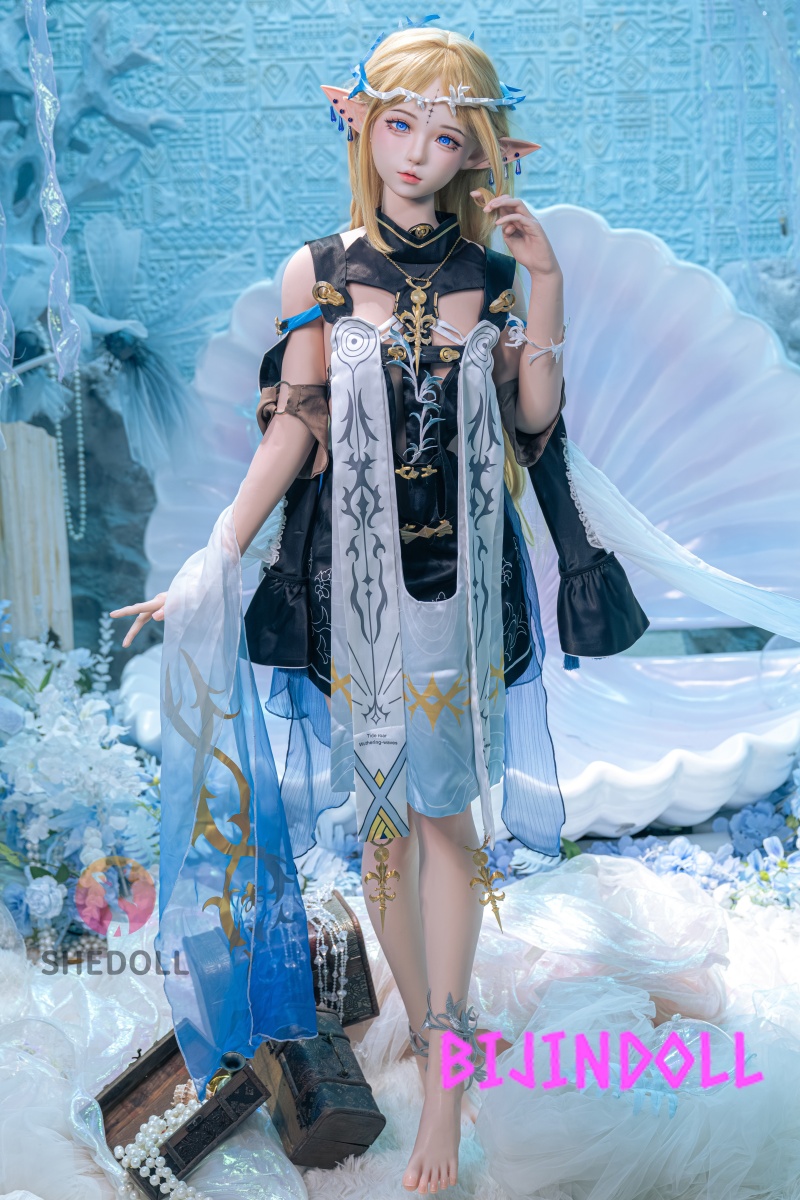 SHEDOLL 152cm A-cup Silicone Love Doll Ailin Cosplay Petite