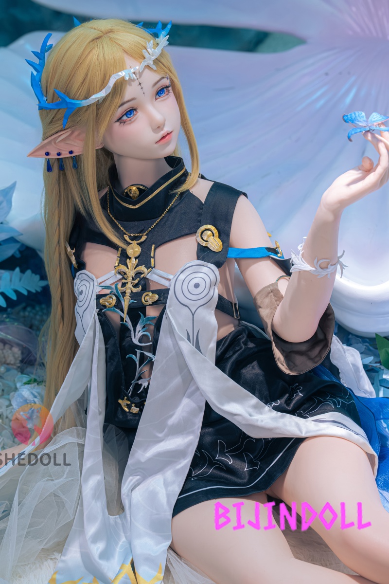 SHEDOLL 152cm A-cup Silicone Love Doll Ailin Cosplay Petite