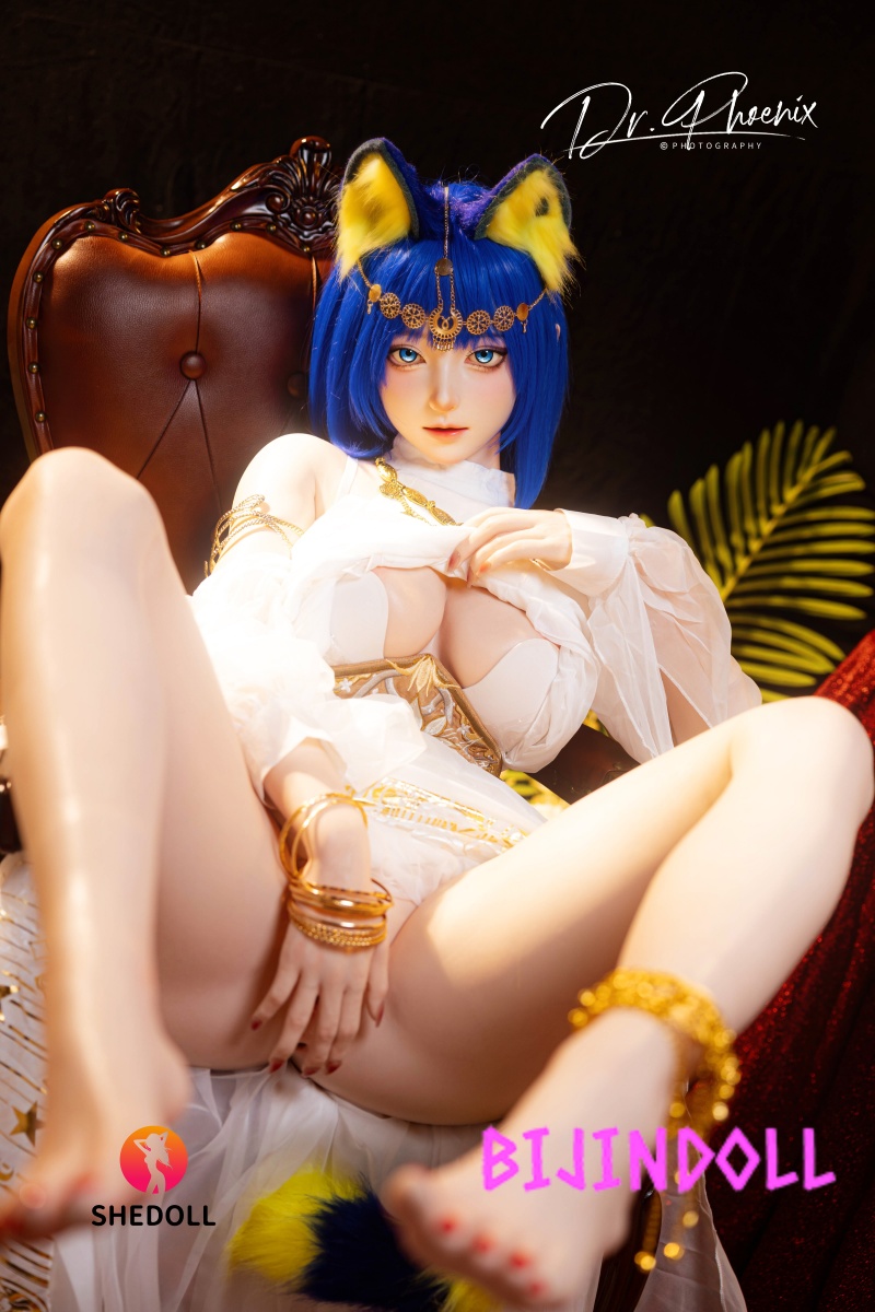SHEDOLL 168cm E-cup Silicone Love Doll Jiang Xiaotang Egyptian Style Petite