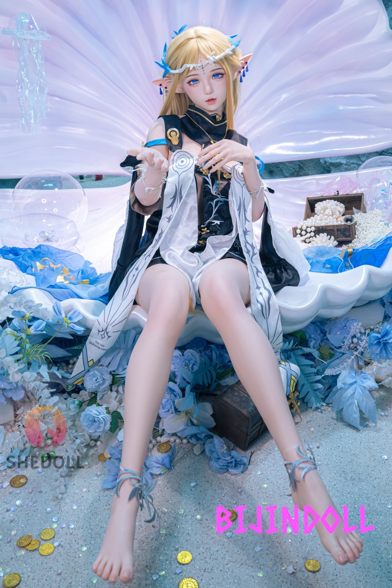 SHEDOLL 152cm A-cup Silicone Love Doll Ailin Cosplay Petite