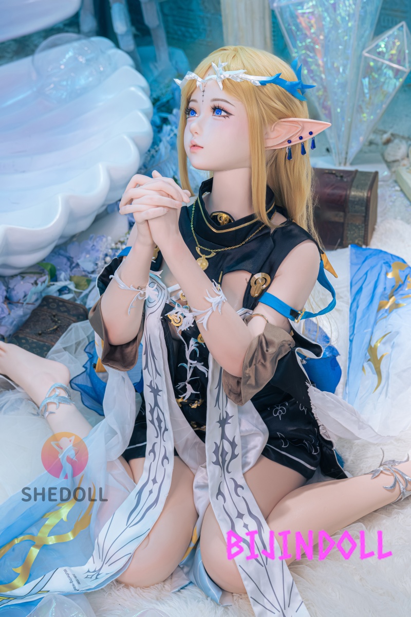 SHEDOLL 152cm A-cup Silicone Love Doll Ailin Cosplay Petite