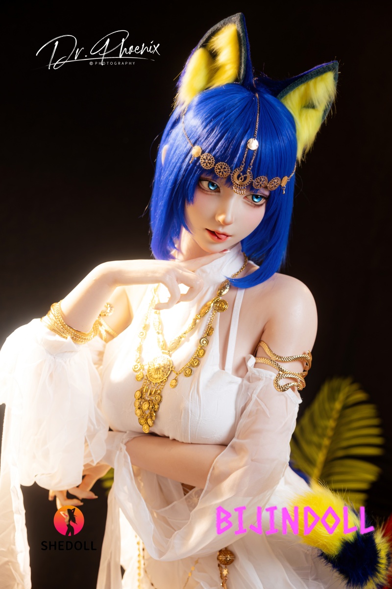 SHEDOLL 168cm E-cup Silicone Love Doll Jiang Xiaotang Egyptian Style Petite