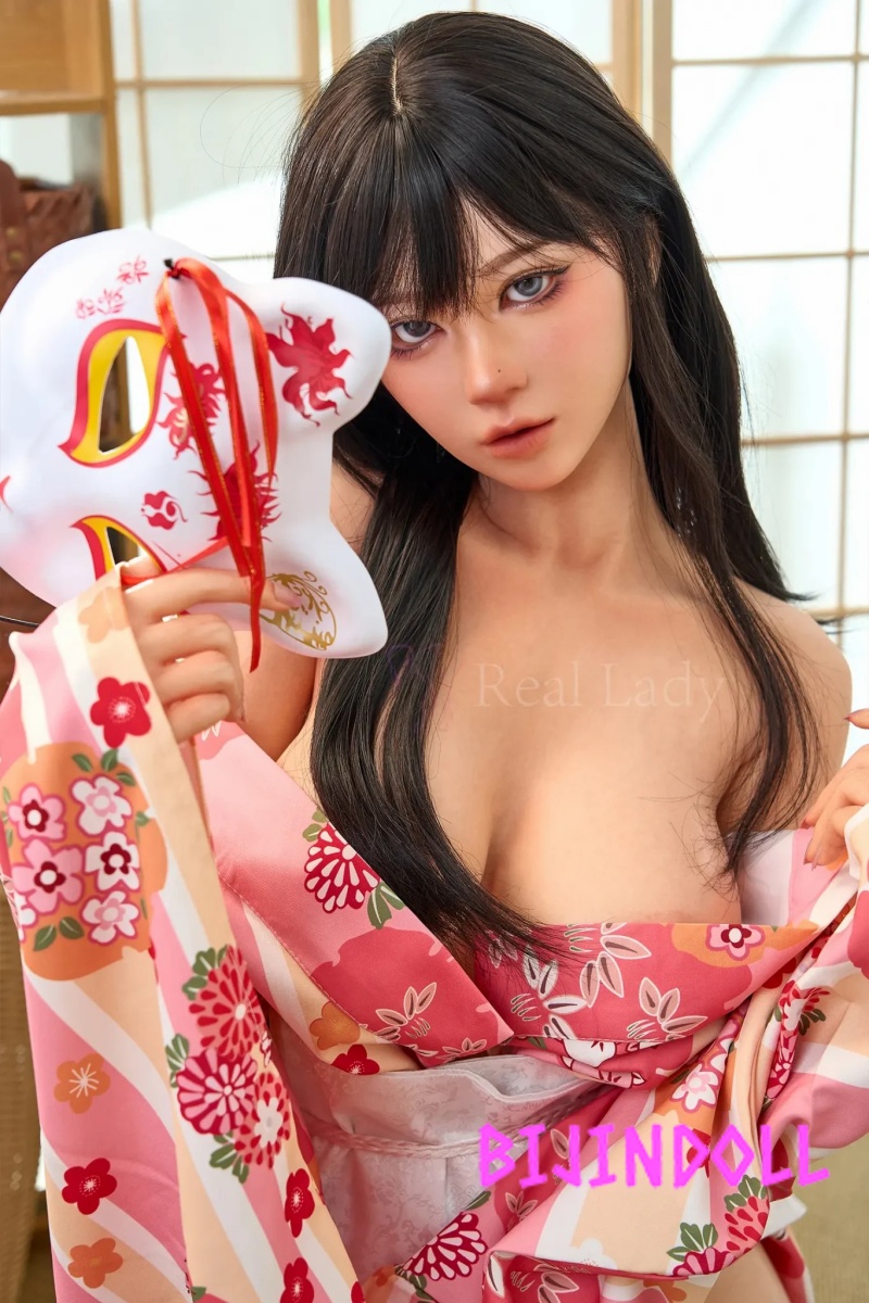 Real Lady 150cm F-cup Silicone Sex Doll Kagura ROS Head R6 Asian