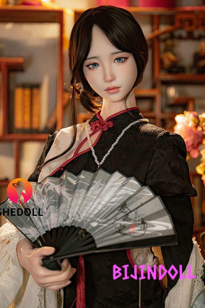 SHEDOLL 156cm E-cup Silicone Sex Doll JiangXiaoli Beautiful