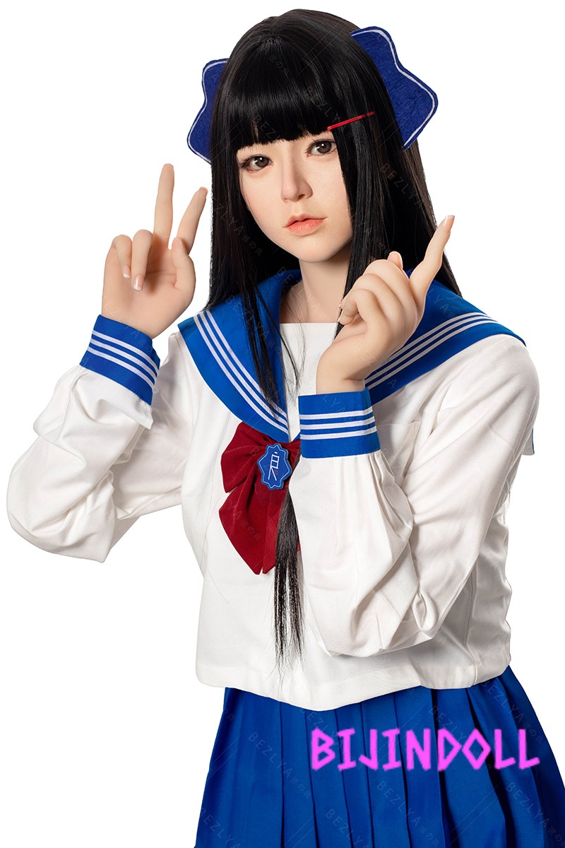 Bezlya Doll 163cm 2.0 Series B-cup Silicone Head + TPE Body Love Doll Haitang Sailor Uniform