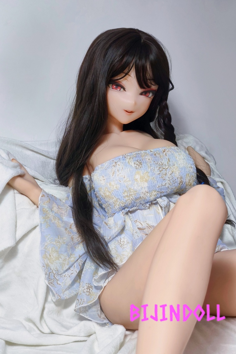 ElsaBabe 148cm L-Breasts Silicone Love Doll Kira Yumiko Head RAD017 Red Eyes