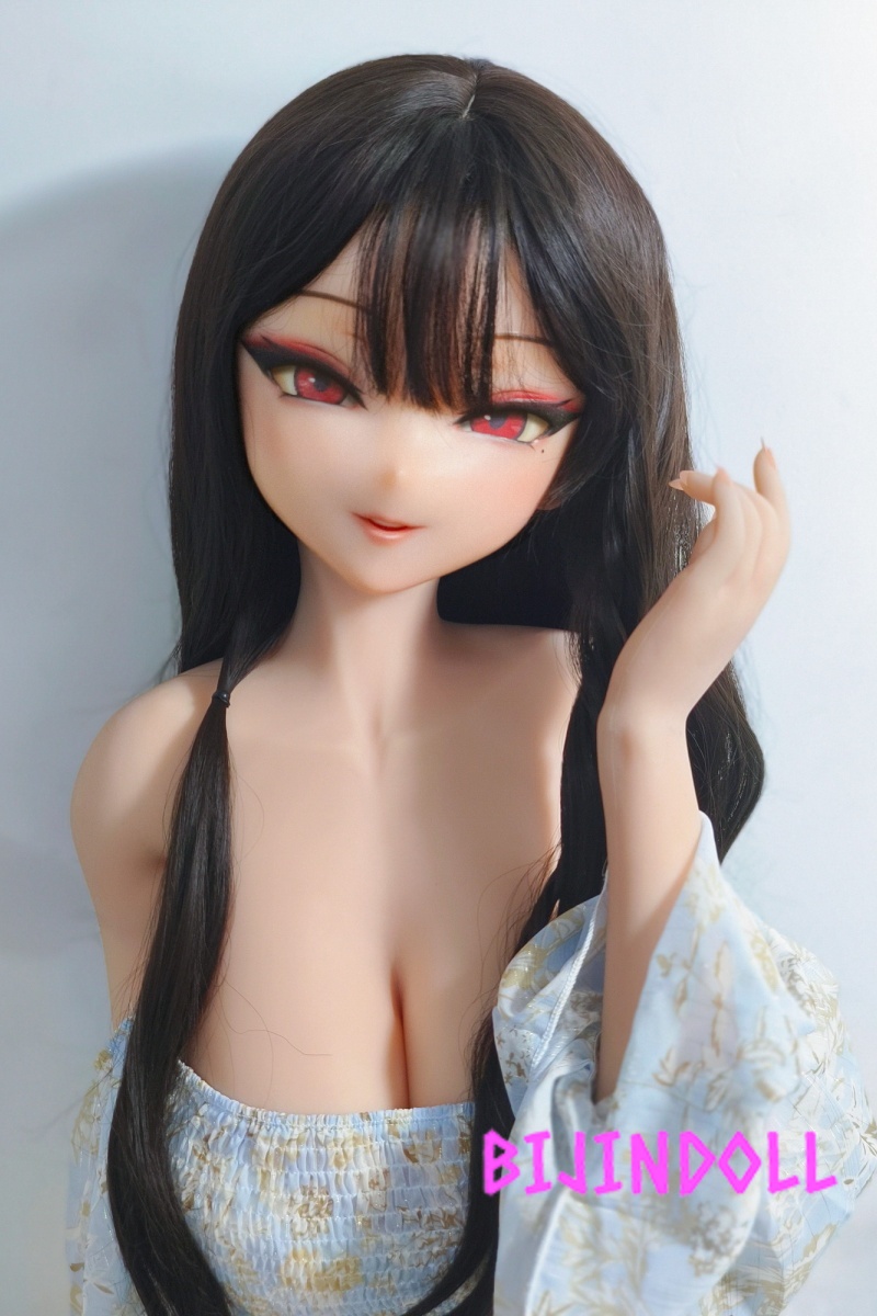 ElsaBabe 148cm L-Breasts Silicone Love Doll Kira Yumiko Head RAD017 Red Eyes