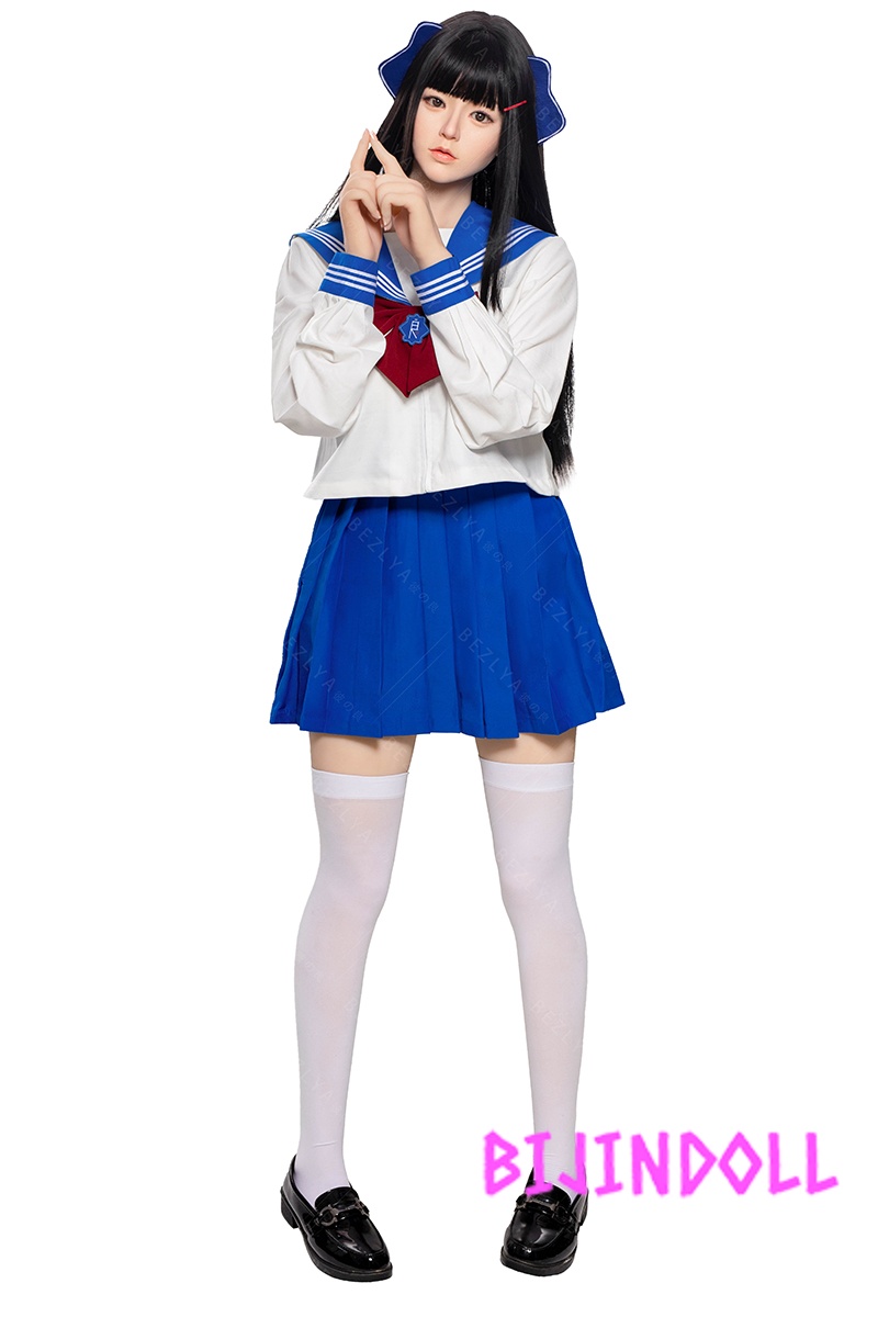 Bezlya Doll 163cm 2.0 Series B-cup Silicone Head + TPE Body Love Doll Haitang Sailor Uniform