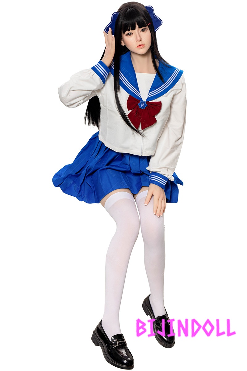 Bezlya Doll 163cm 2.0 Series B-cup Silicone Head + TPE Body Love Doll Haitang Sailor Uniform