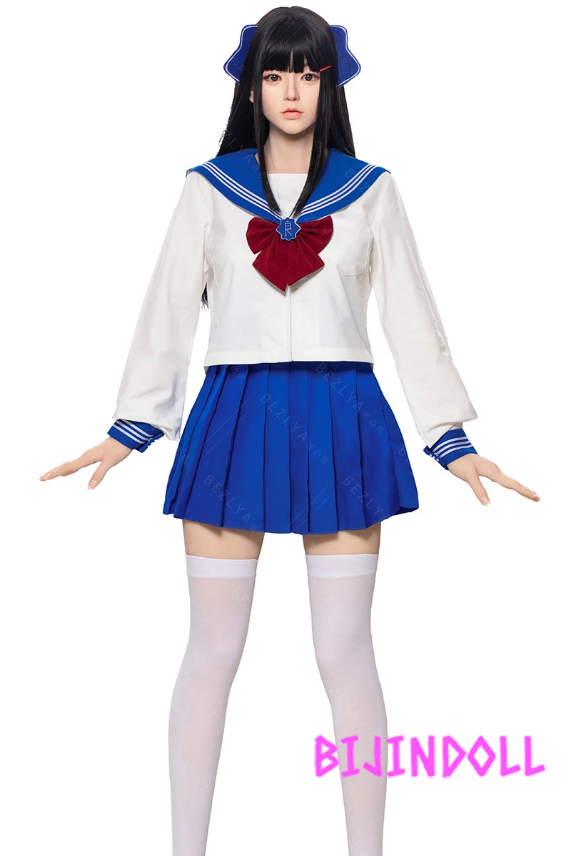 Bezlya Doll 163cm 2.0 Series B-cup Silicone Head + TPE Body Love Doll Haitang Sailor Uniform