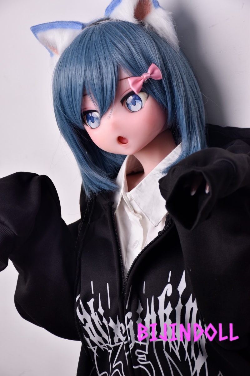 ElsaBabe 148cm M-Breasts Silicone Love Doll Amano Minami Head RAD019 Cat Ears