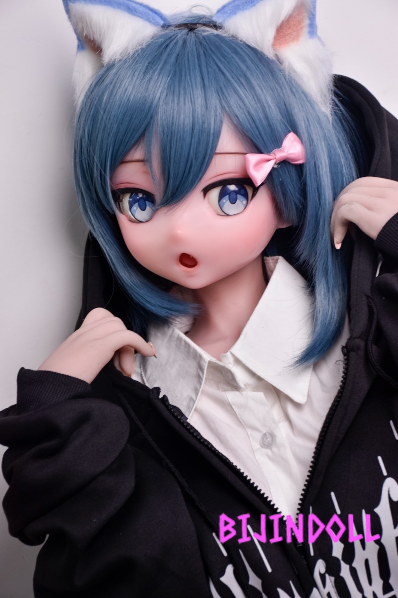 ElsaBabe 148cm M-Breasts Silicone Love Doll Amano Minami Head RAD019 Cat Ears