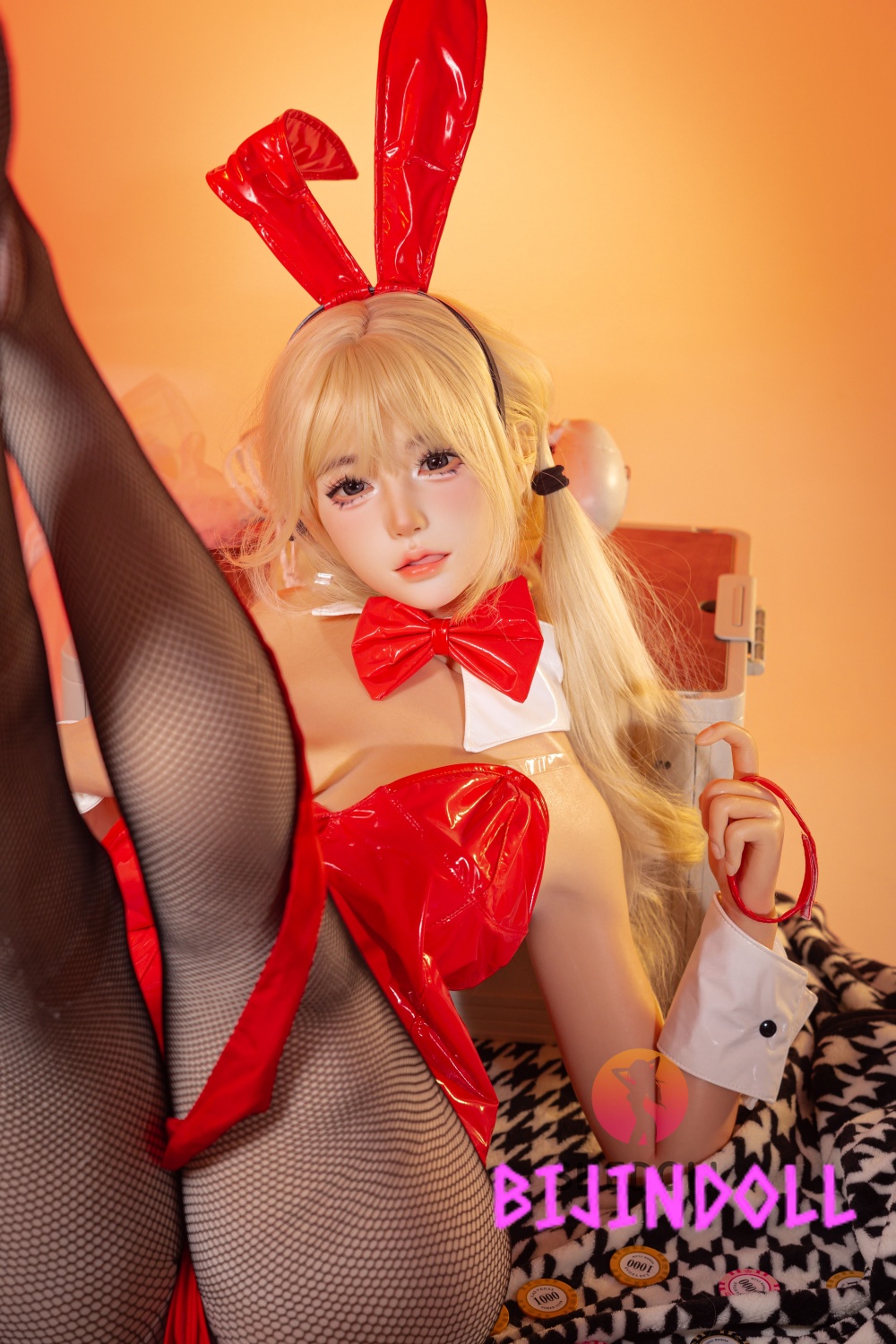 SHEDOLL 156cm E-cup Silicone Sex Doll Jiang Xiaoli ROS Available Bunny Girl