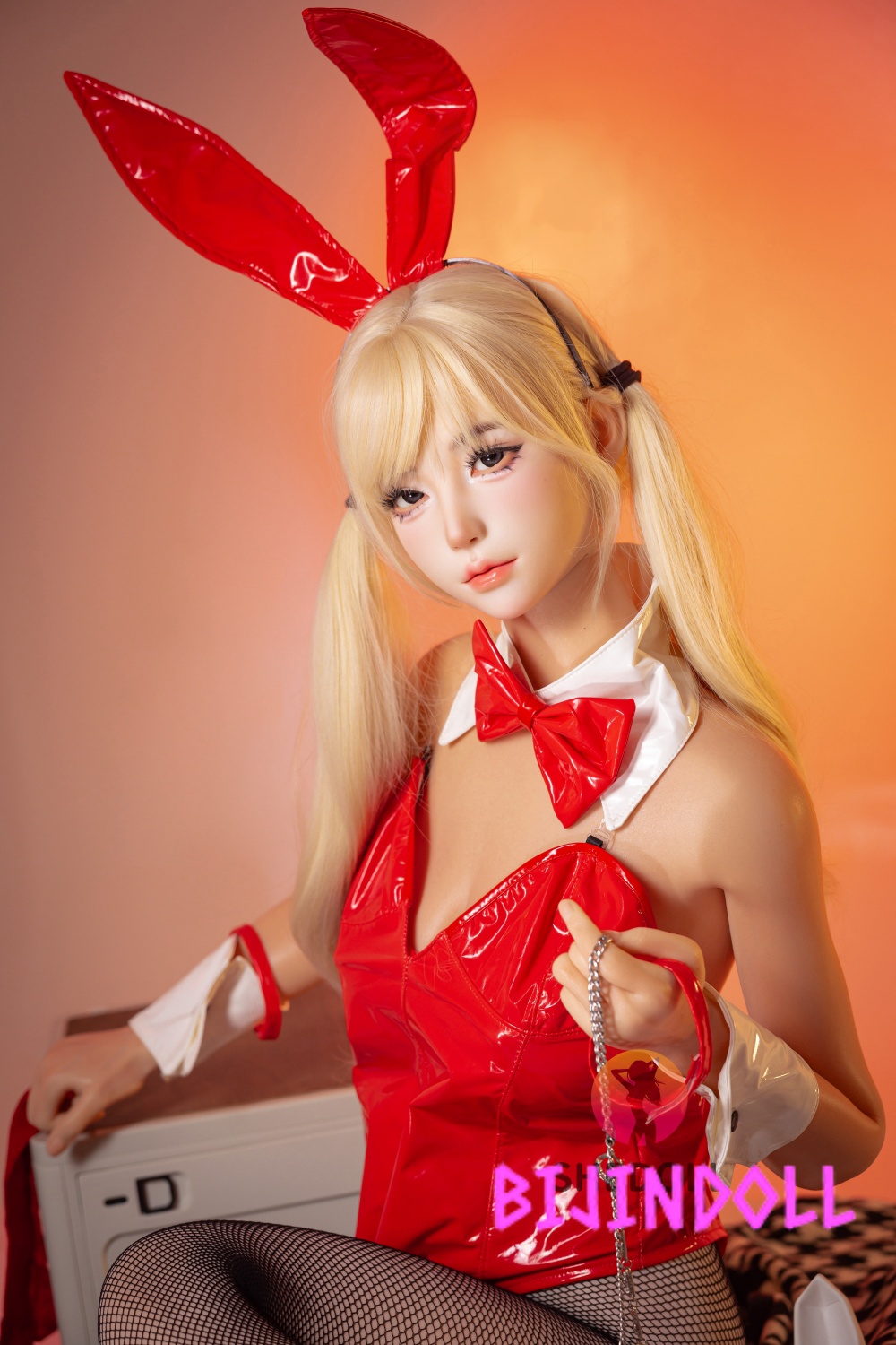 SHEDOLL 156cm E-cup Silicone Sex Doll Jiang Xiaoli ROS Available Bunny Girl
