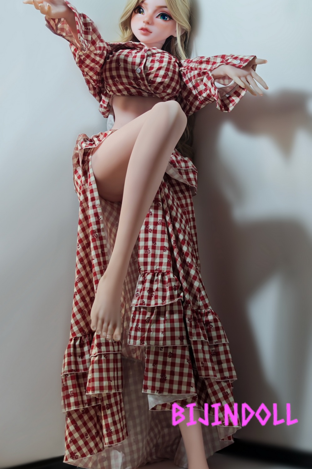 ElsaBabe 148cm L-Breasts Silicone Love Doll Jennifer Eden Head DHR012 Western