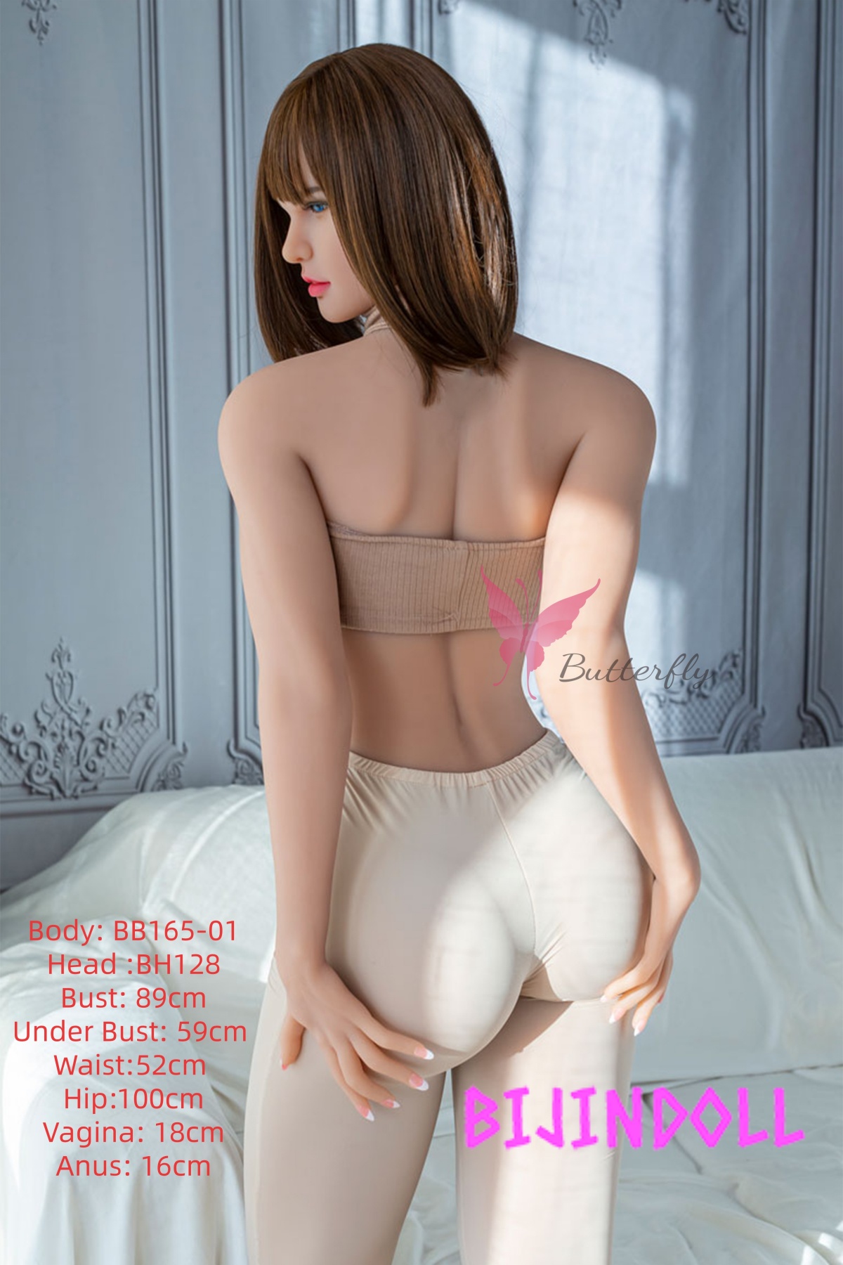 Butterfly Doll 165cm TPE Love Doll Lva Head #128 Western