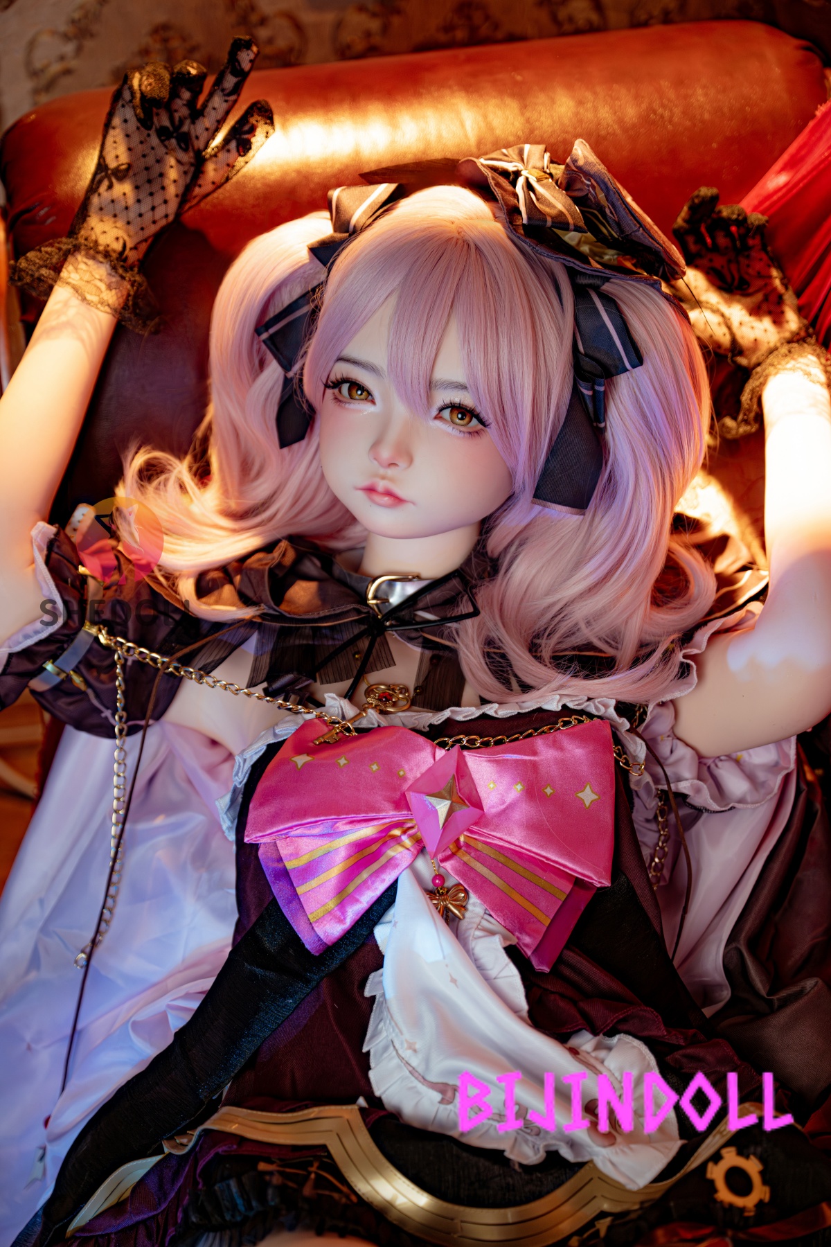 SHEDOLL 152cm A-cup Silicone Sex Doll Luo Xiaoxi ROS Available Cosplay