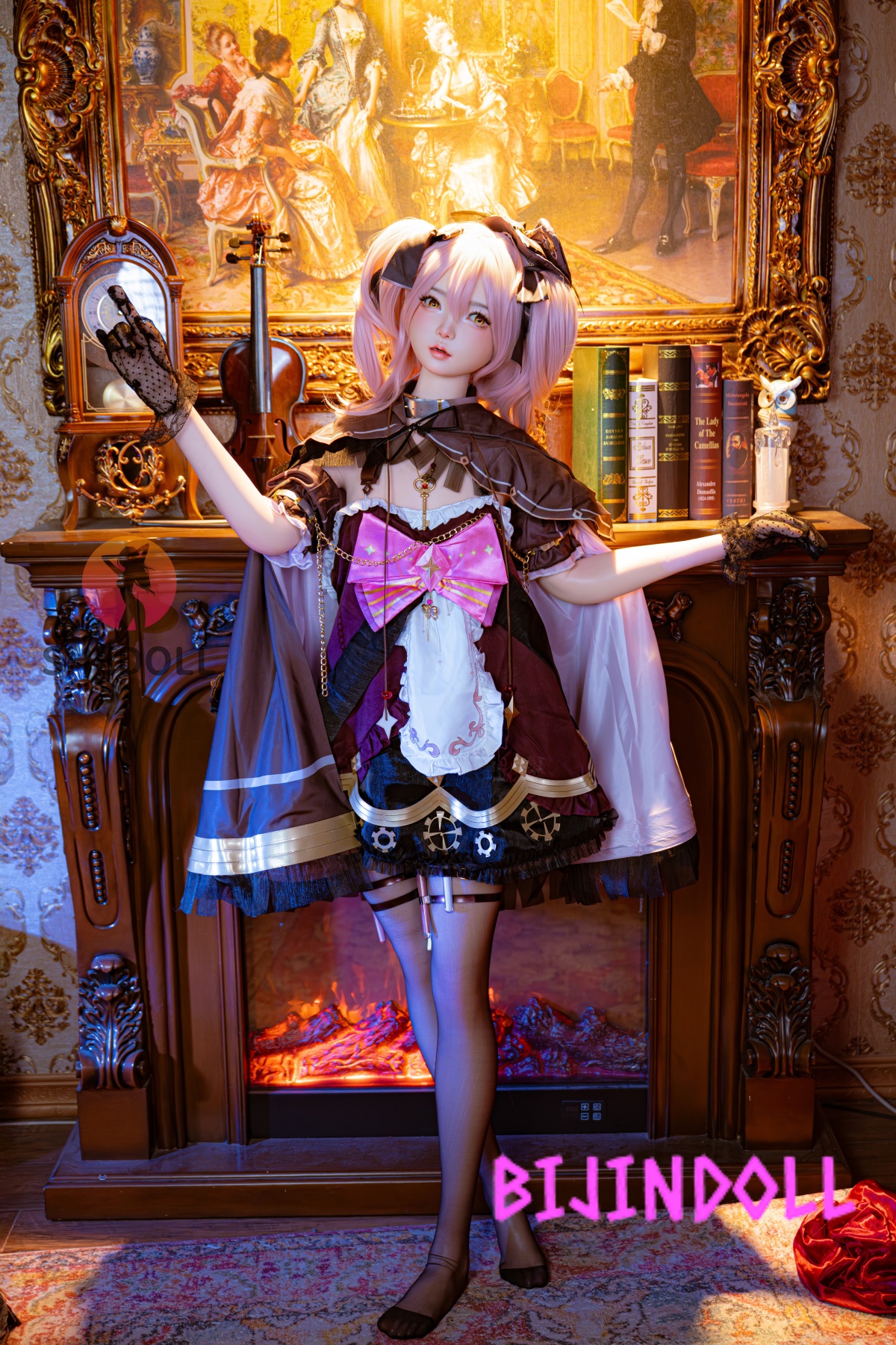 SHEDOLL 152cm A-cup Silicone Sex Doll Luo Xiaoxi ROS Available Cosplay