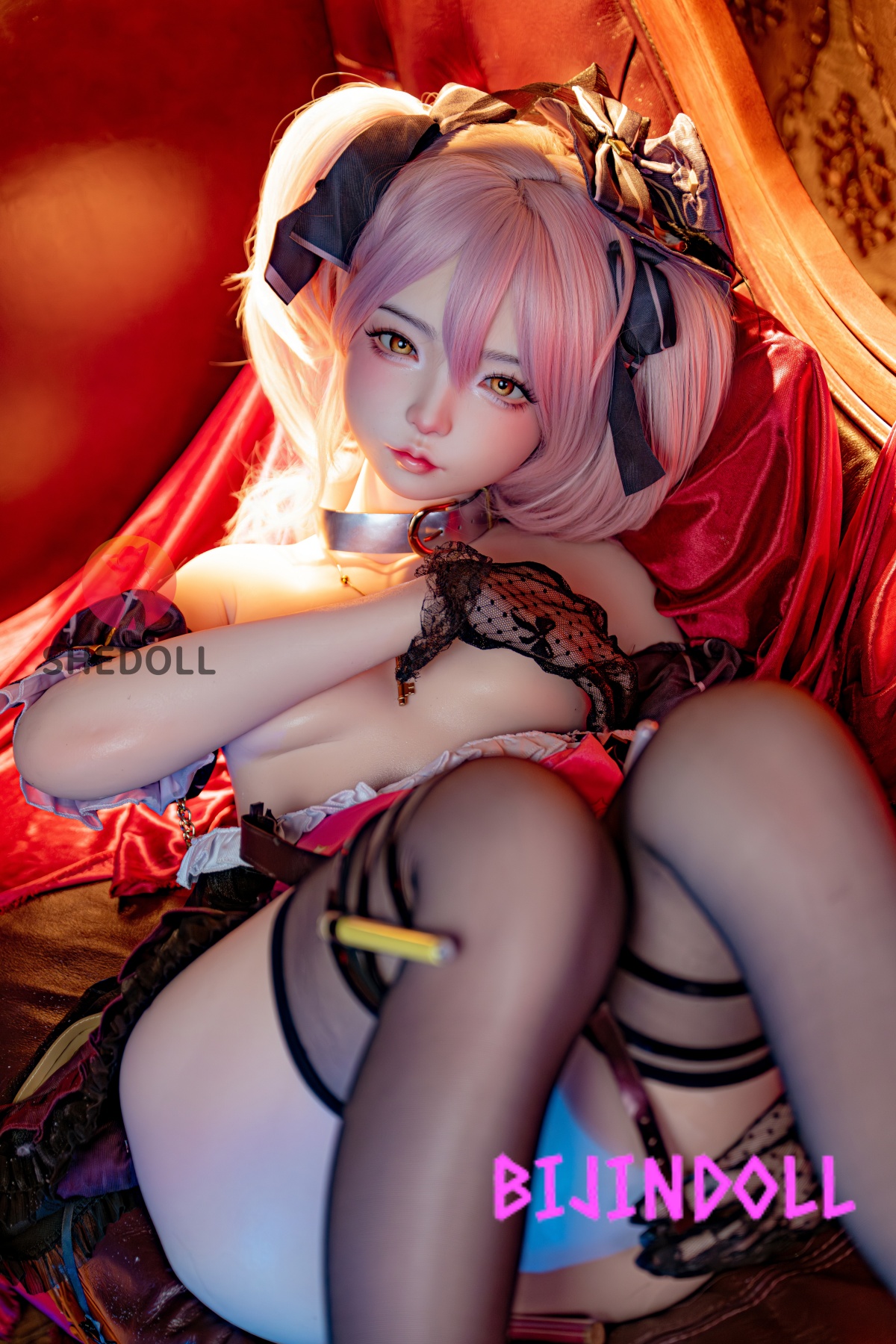 SHEDOLL 152cm A-cup Silicone Sex Doll Luo Xiaoxi ROS Available Cosplay