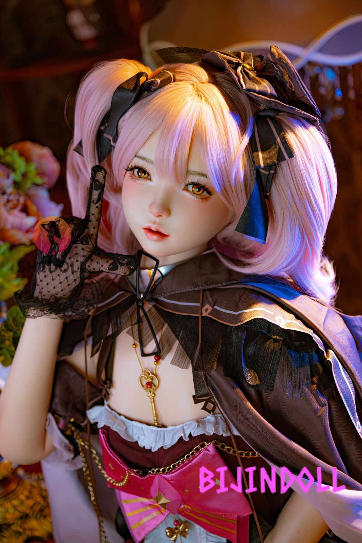 SHEDOLL 152cm A-cup Silicone Sex Doll Luo Xiaoxi ROS Available Cosplay