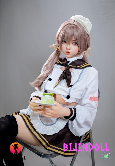 SHEDOLL 156cm E-cup Silicone Love Doll Duoduo Smiling Uniform