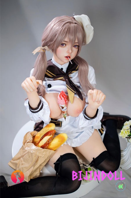SHEDOLL 156cm E-cup Silicone Love Doll Duoduo Smiling Uniform