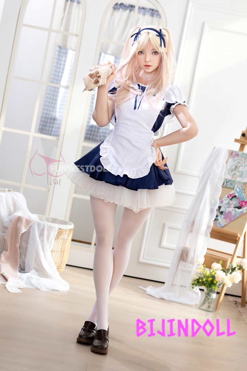 Funwest 159cm A-cup Silicone Sex Doll Giselle Head #056SJ ROS Real Skin Texture