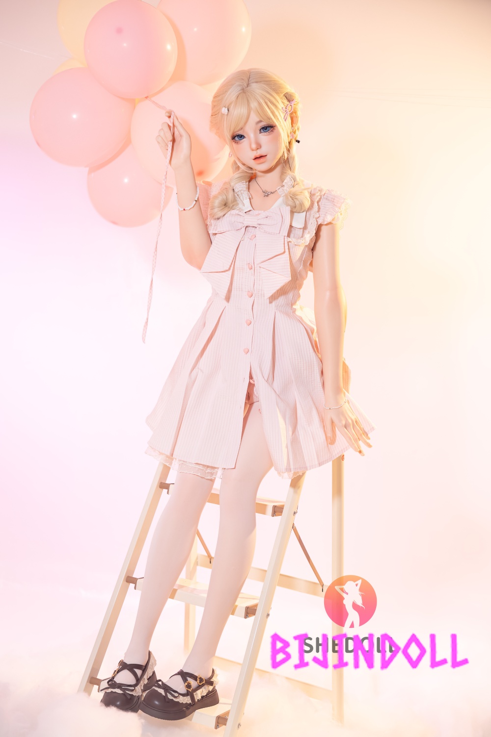 SHEDOLL 152cm A-cup Silicone Love Doll Dongsheng Curvy Petite